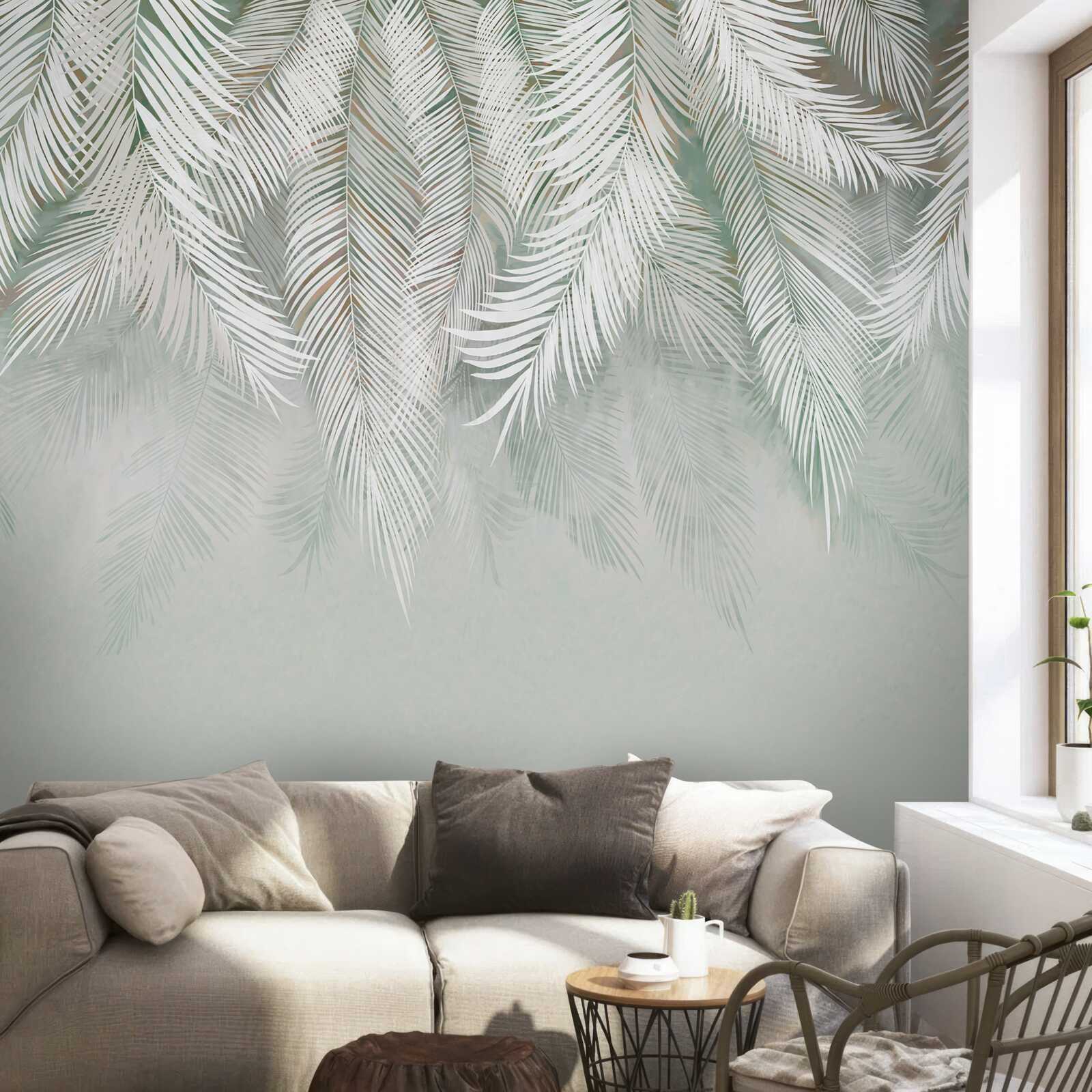 Fototapeta liście pierzaste skierowane w dół