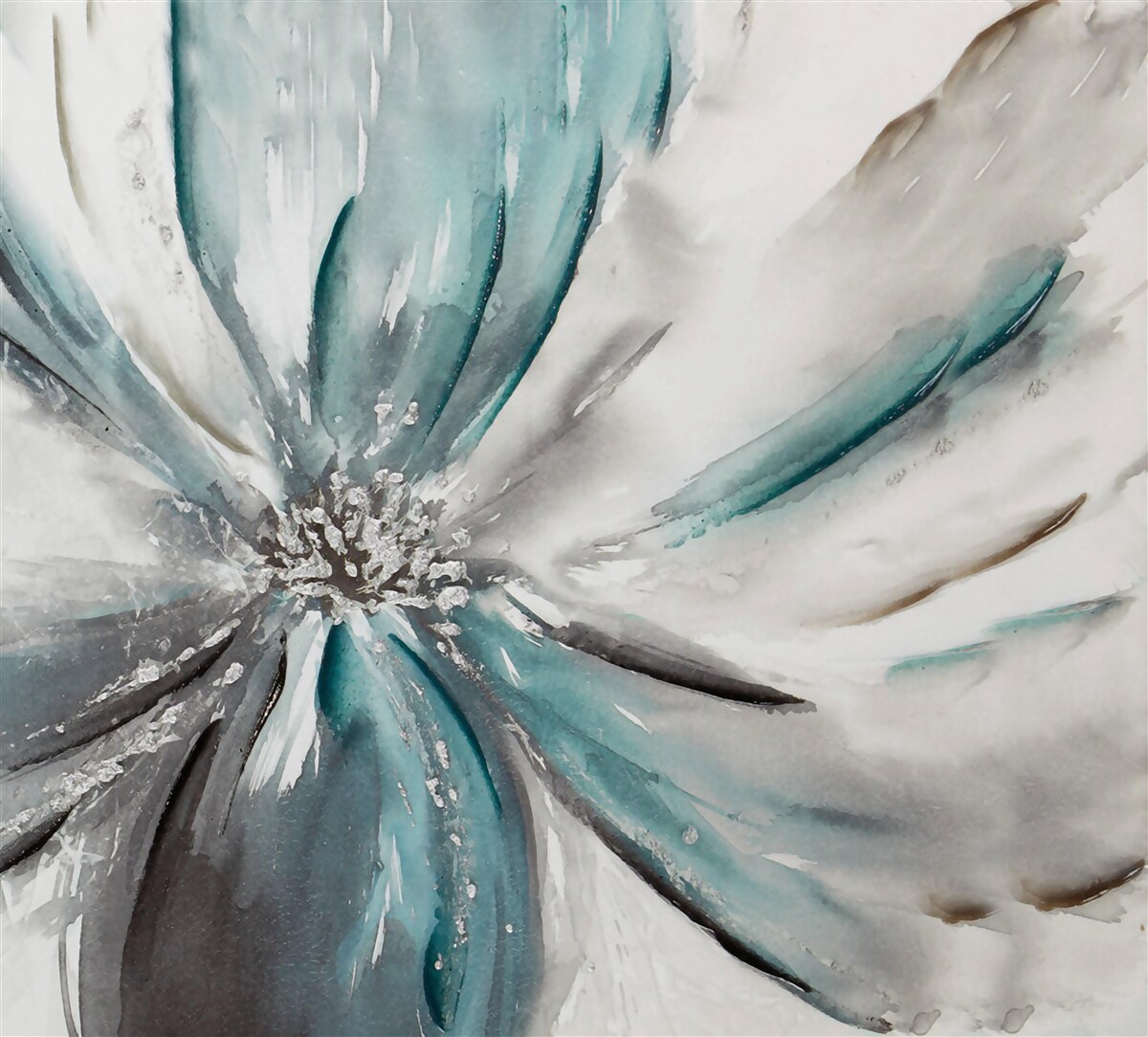 Fototapeta niezwykły abstrakcyjny kwiat