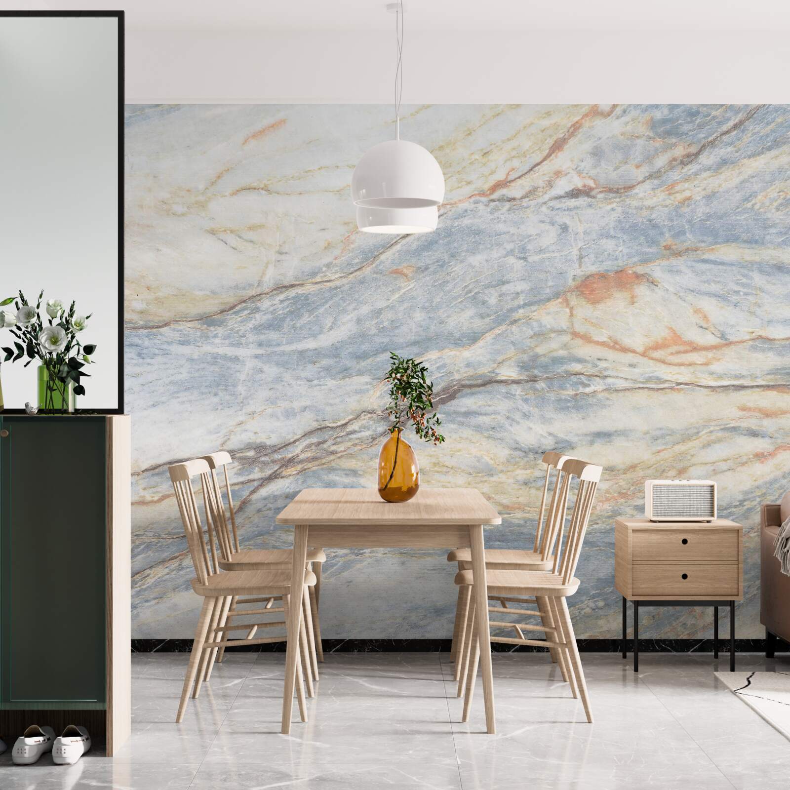 Fototapeta marmur w kolorze szarawym