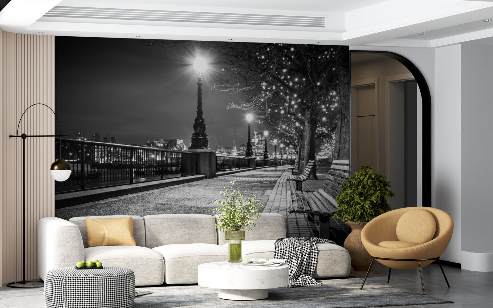 Fototapeta nasyp w czerni i bieli jest pusty