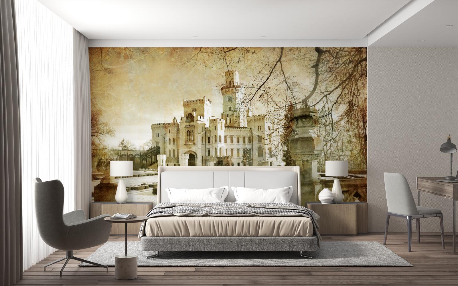 Fototapeta pamiętając o zamku