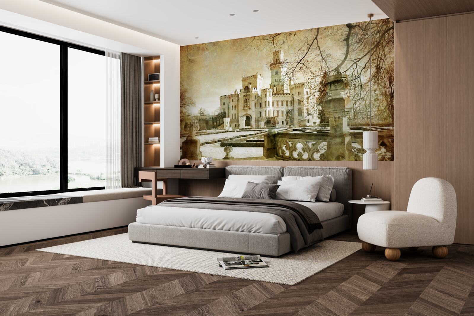 Fototapeta pamiętając o zamku