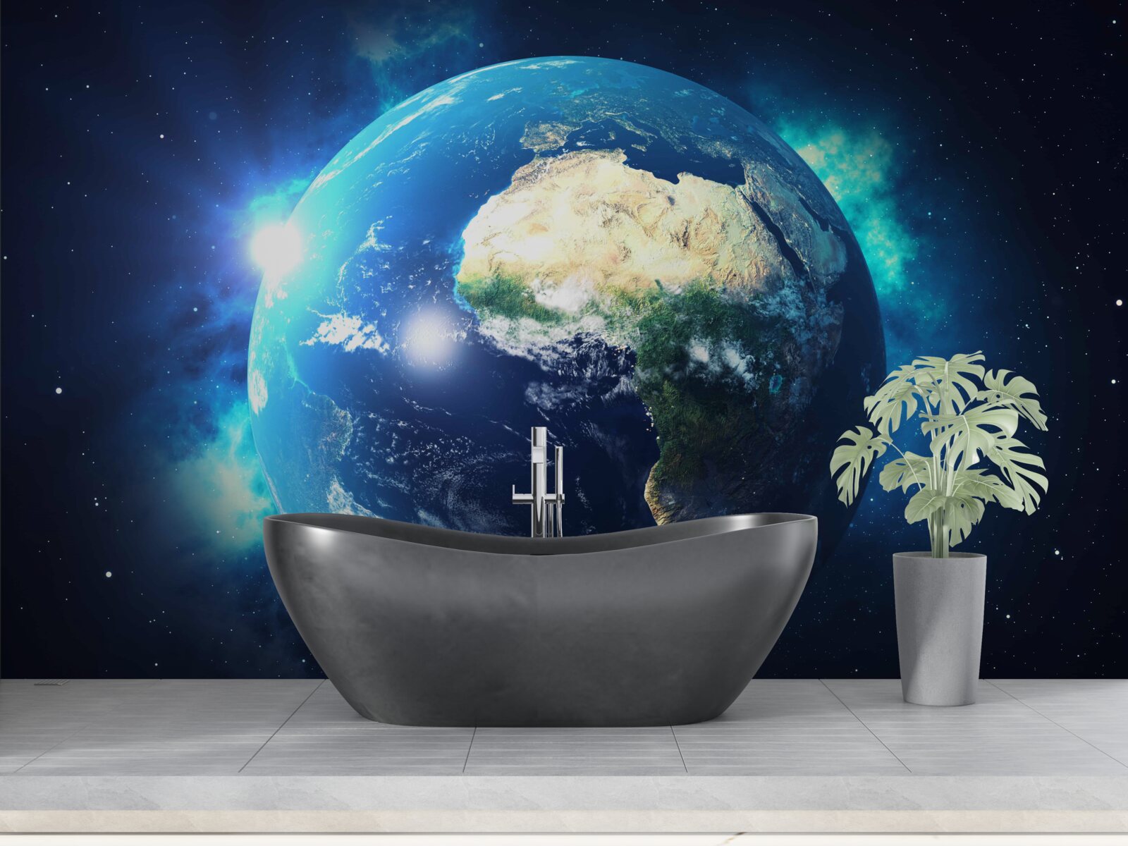 Fototapeta afryka i planeta ziemia