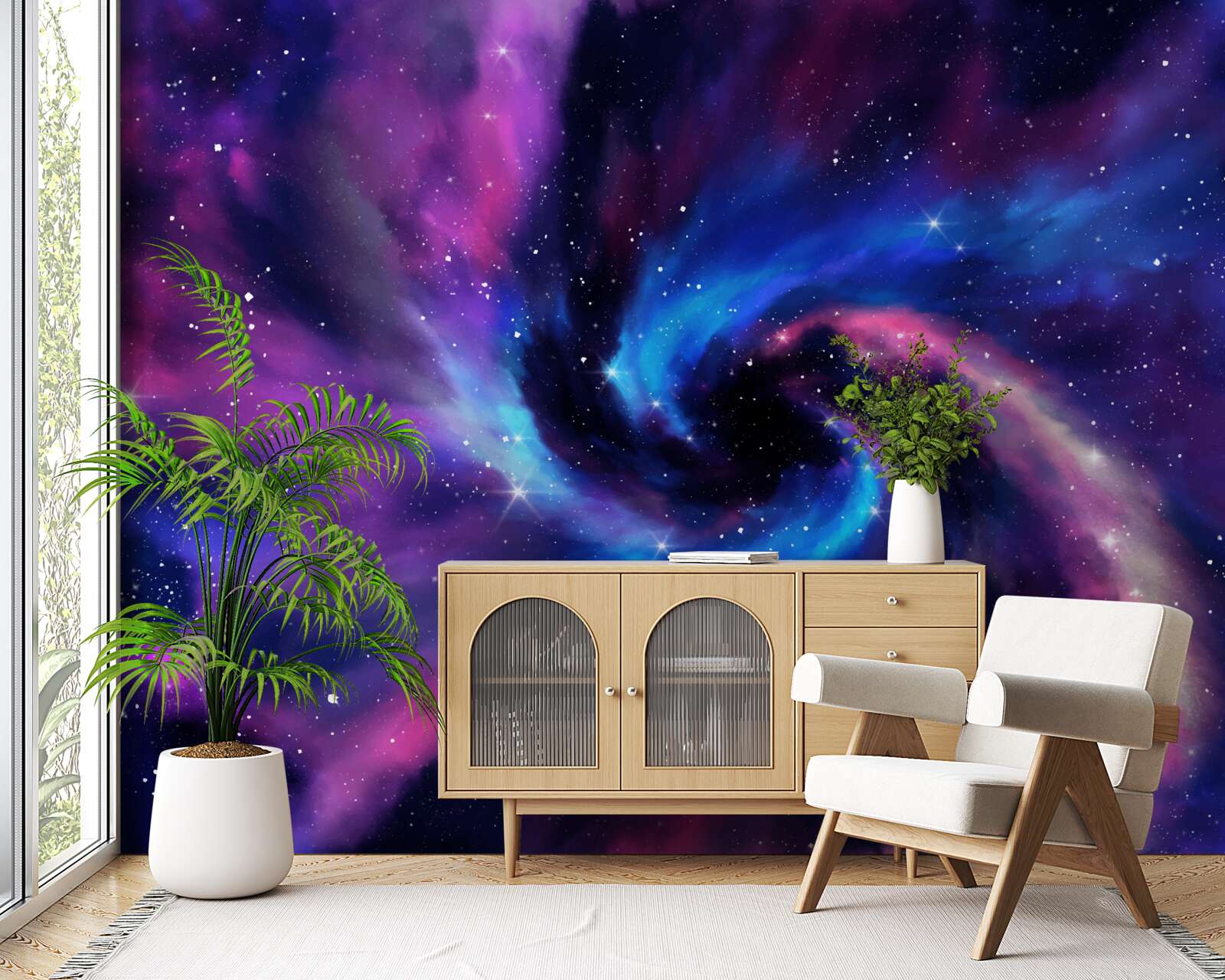 Fototapeta fascynujące odcienie wszechświatów