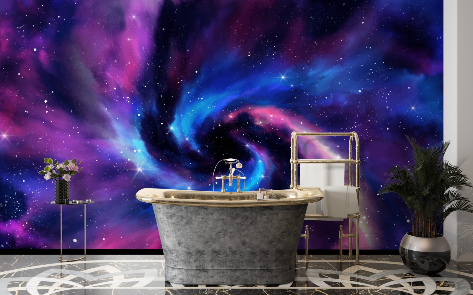 Fototapeta fascynujące odcienie wszechświatów