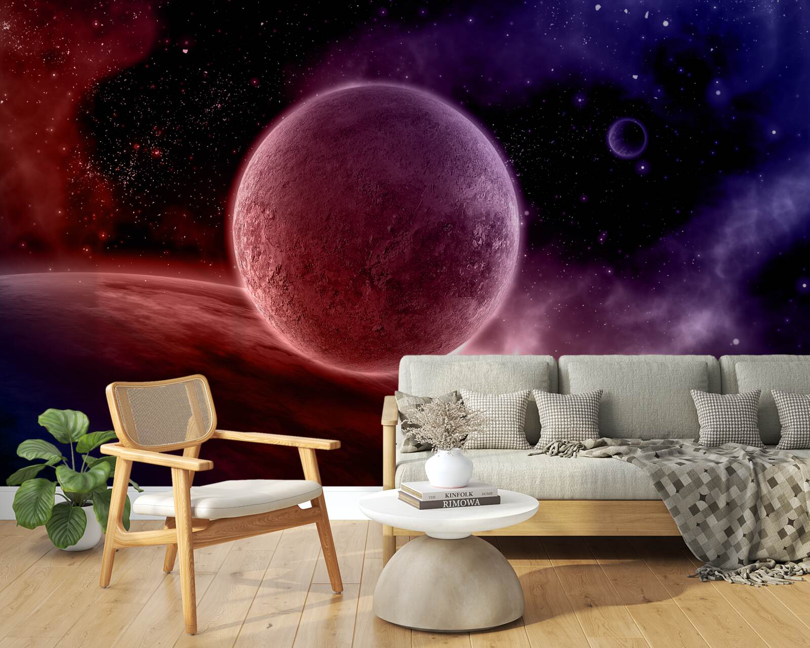 Fototapeta nieodkryte planety naszej przestrzeni