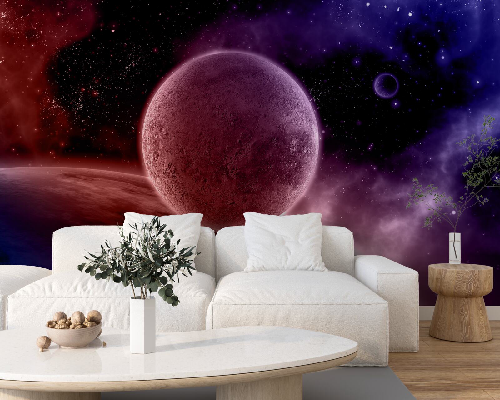 Fototapeta nieodkryte planety naszej przestrzeni