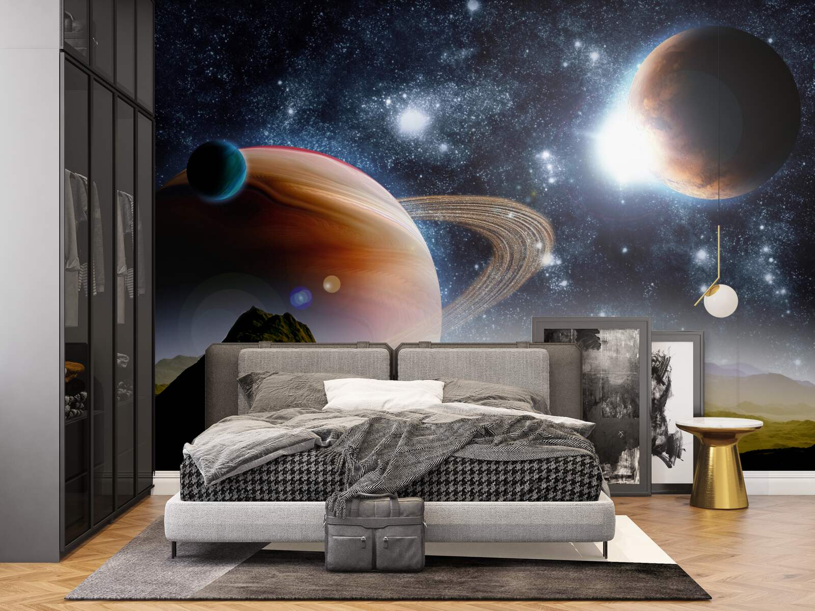 Fototapeta planety kosmiczne