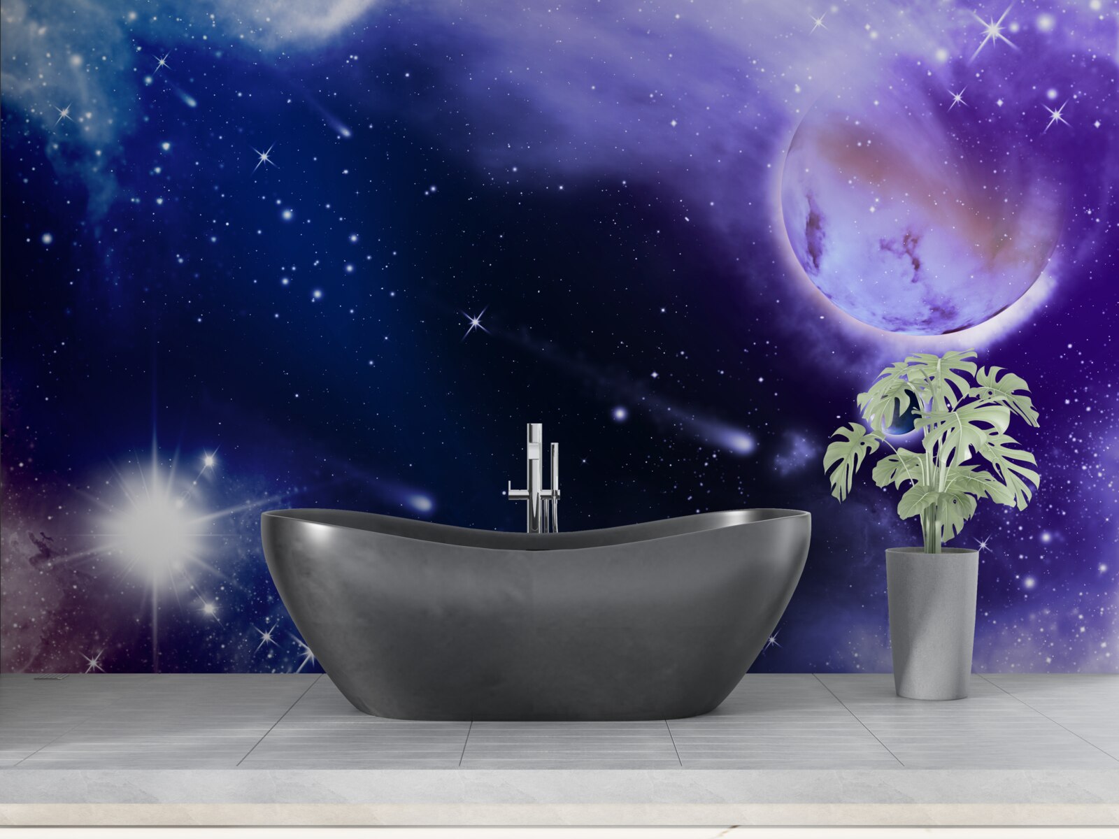 Fototapeta gwiaździsta przestrzeń