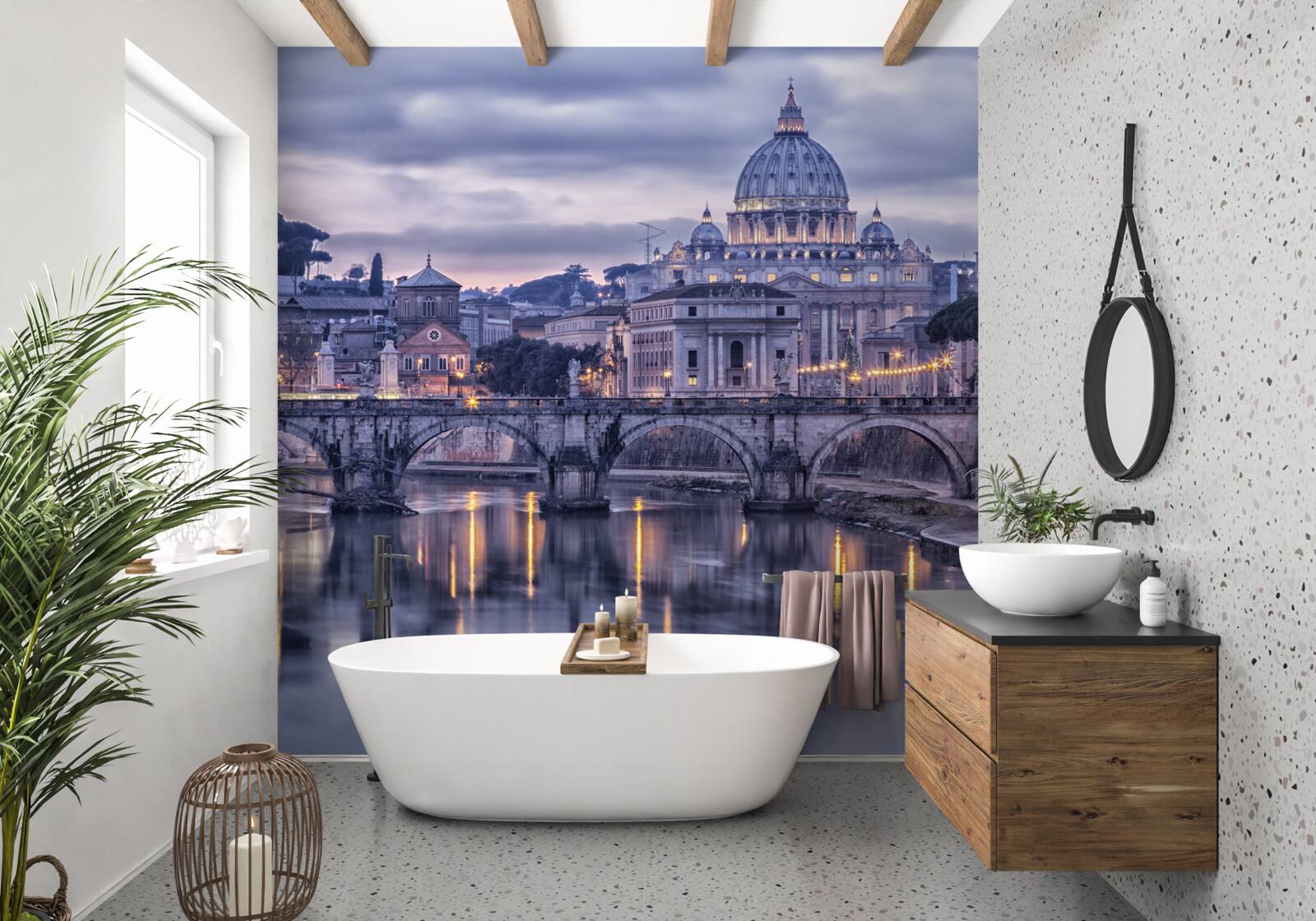 Fototapeta zmierzch rzymu