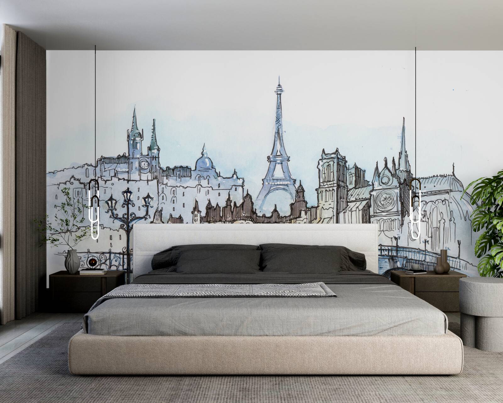 Fototapeta promenada w starożytnym paryżu