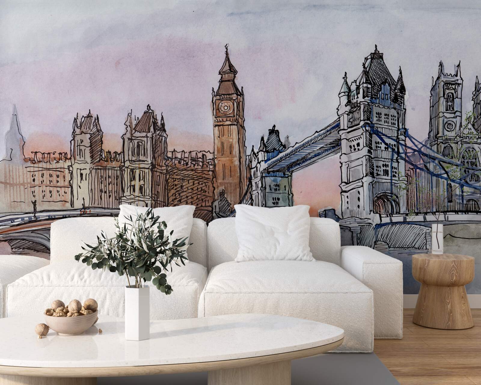 Fototapeta kultowe zabytki wielkiej brytanii