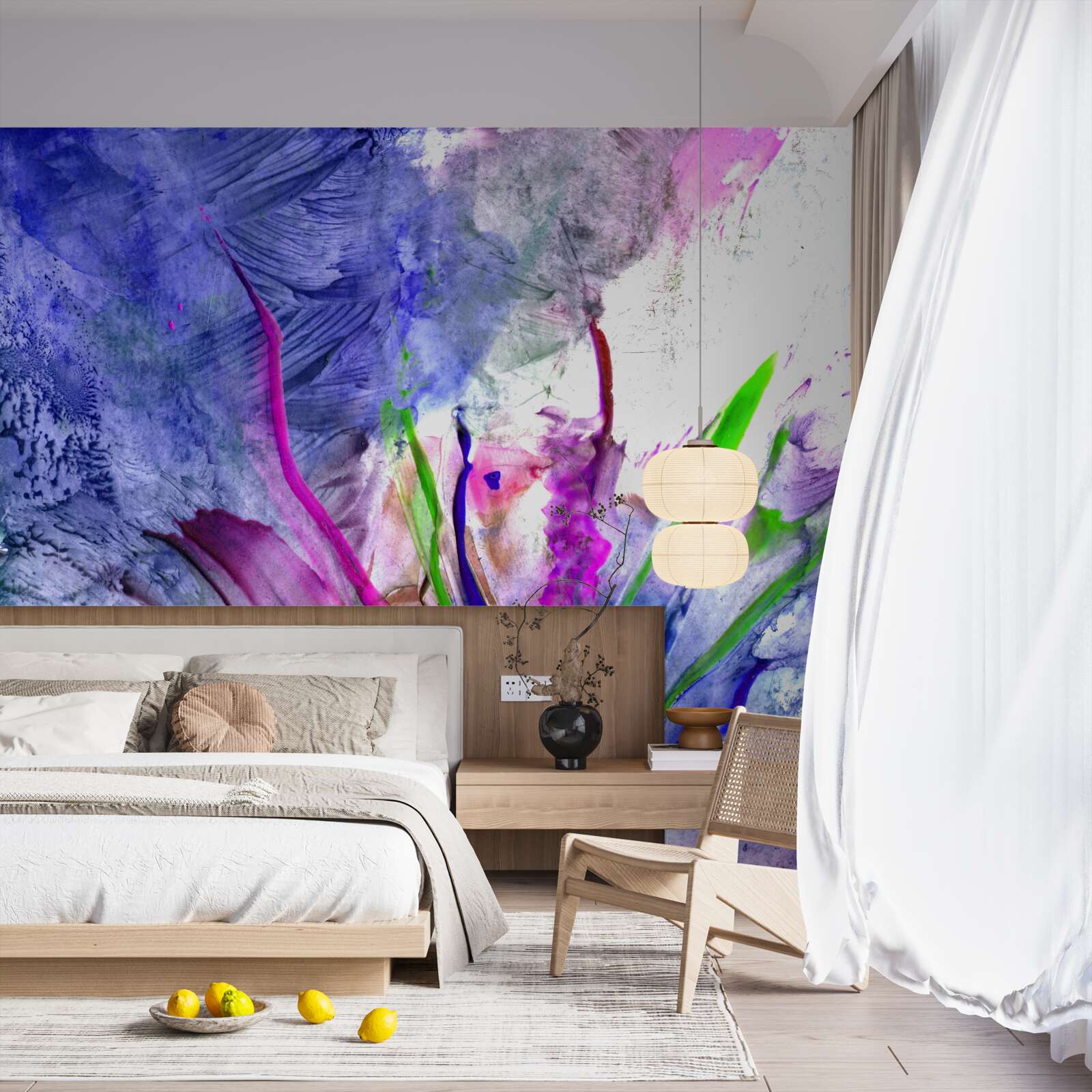 Fototapeta abstrakcja w jasnych odcieniach kolorów