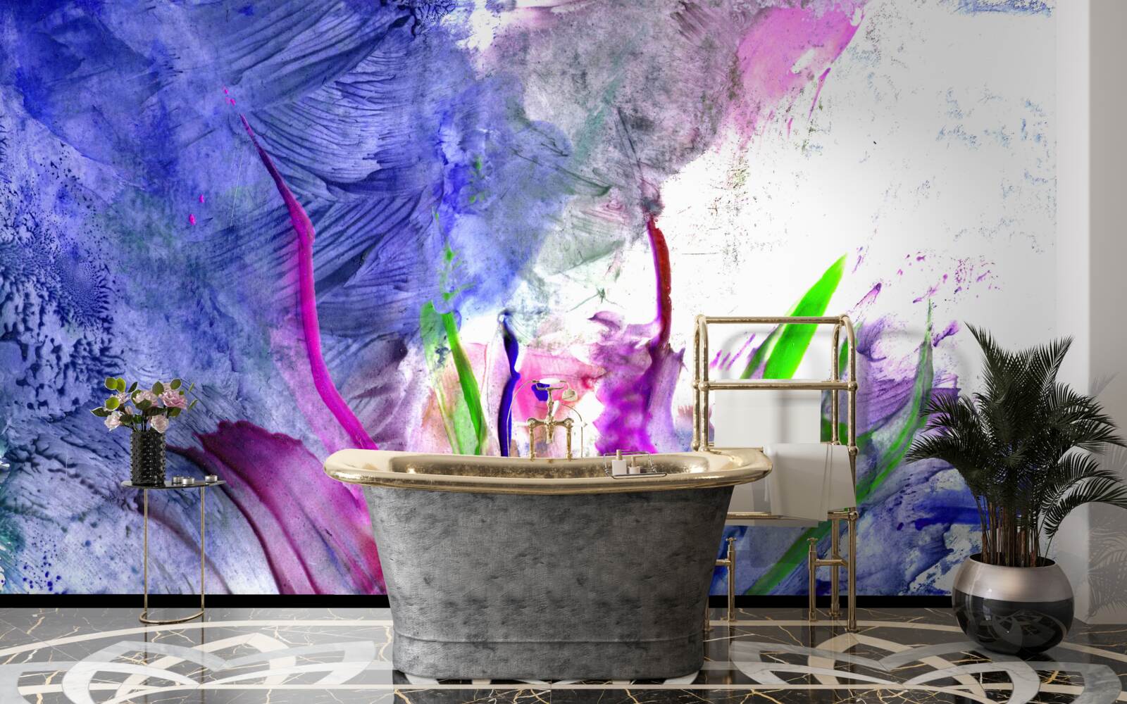 Fototapeta abstrakcja w jasnych odcieniach kolorów