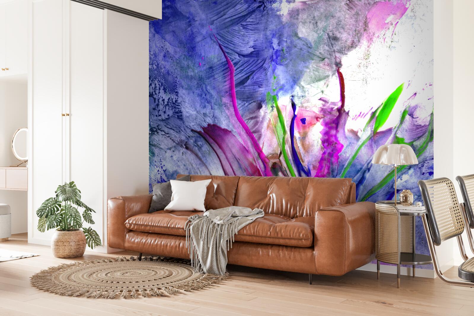 Fototapeta abstrakcja w jasnych odcieniach kolorów