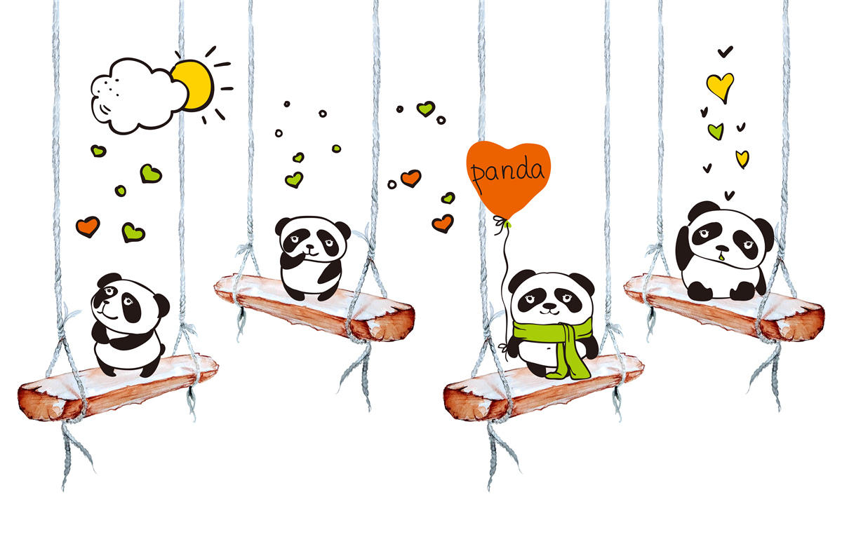 Fototapeta bujane pandy