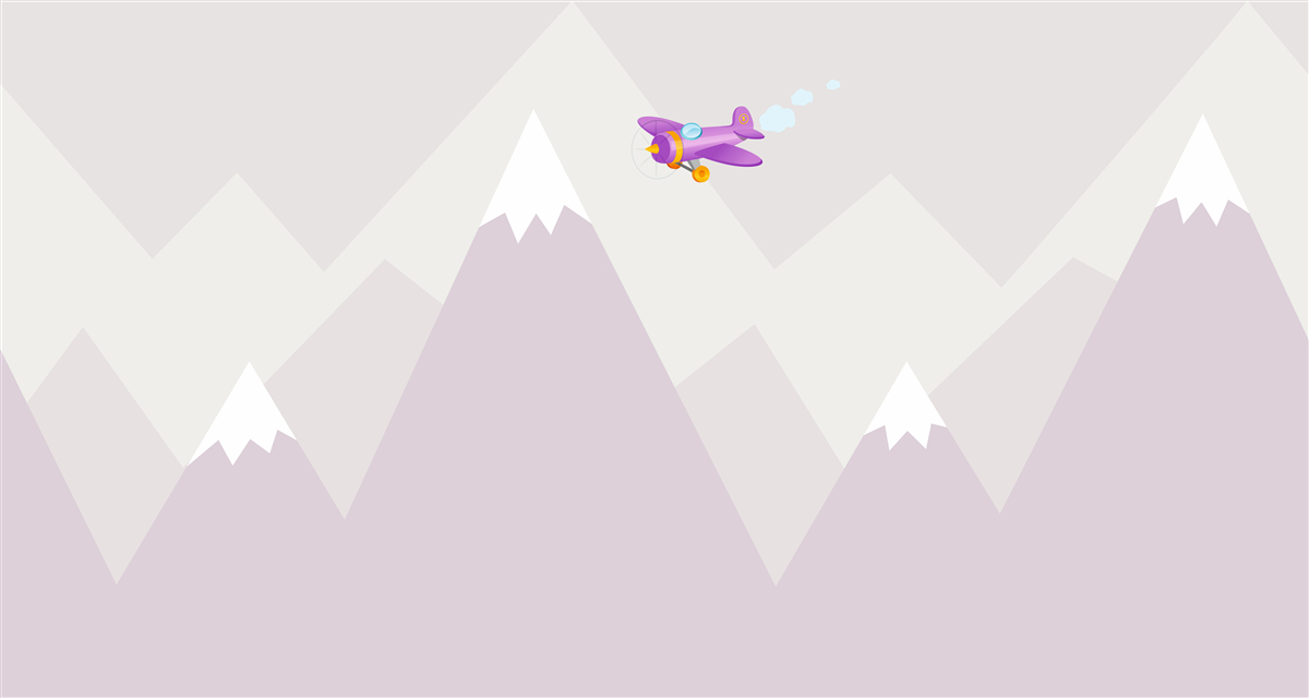 Fototapeta pokój dziecięcy położony jest na tle gór