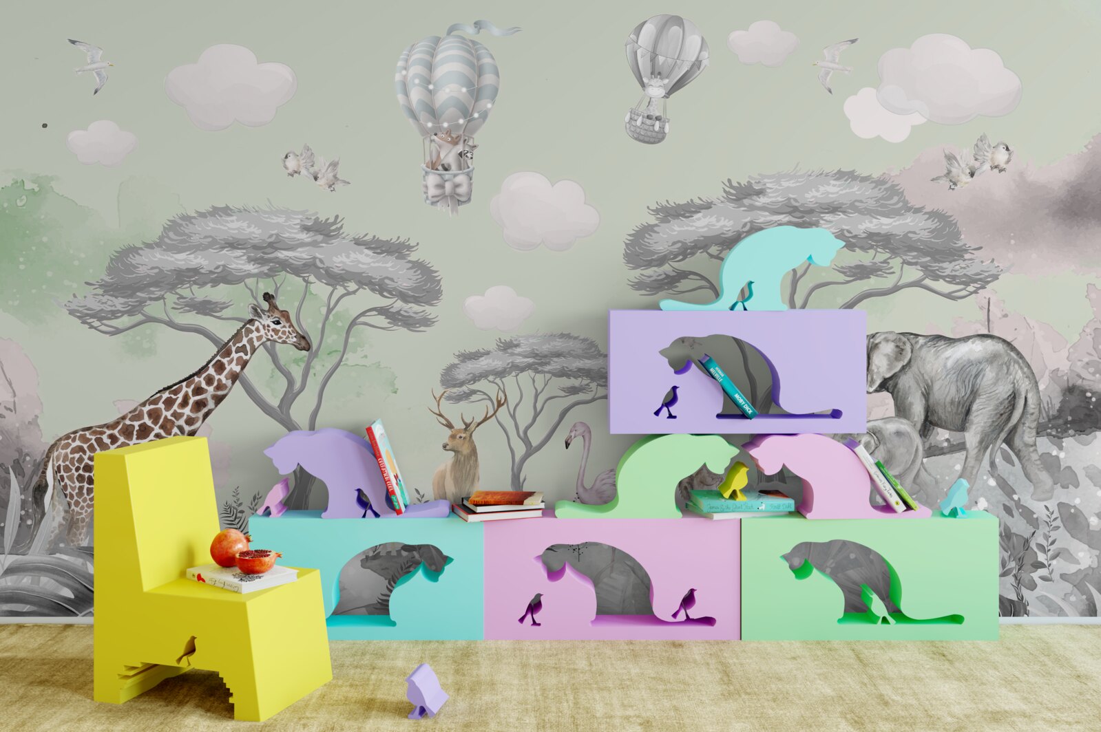 Fototapeta zwierzęta na wolności