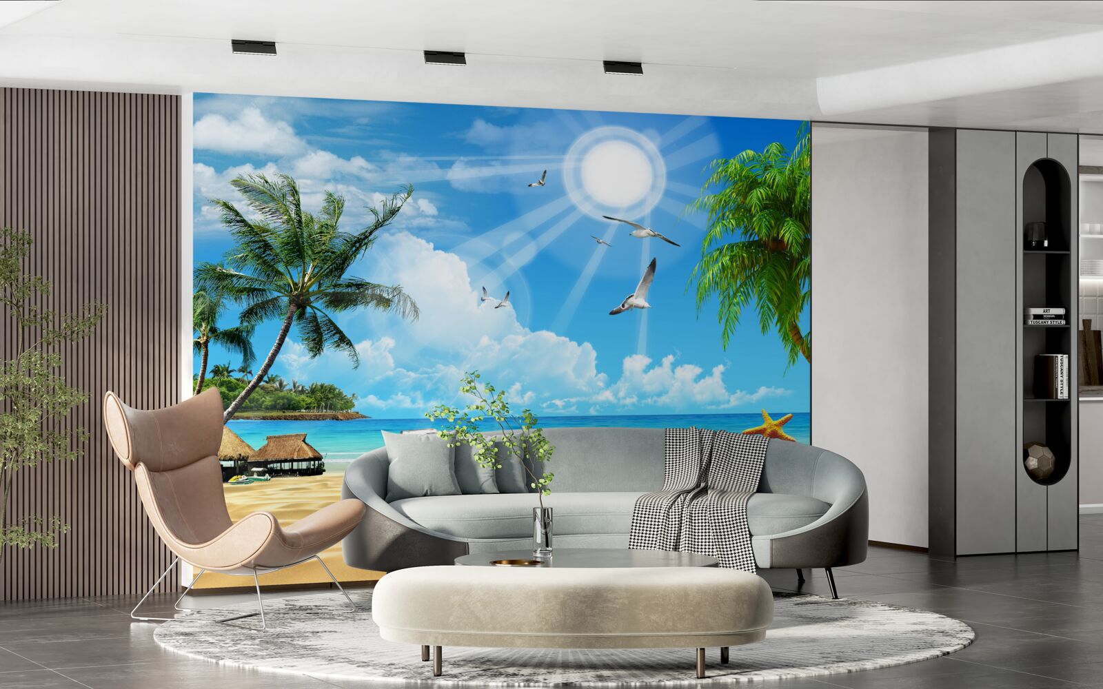 Fototapeta spokojne przytulne miejsce nad wodą