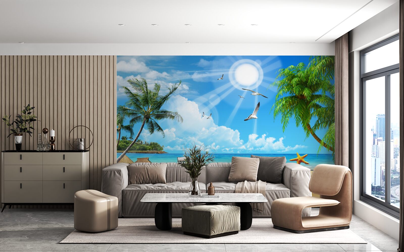 Fototapeta spokojne przytulne miejsce nad wodą