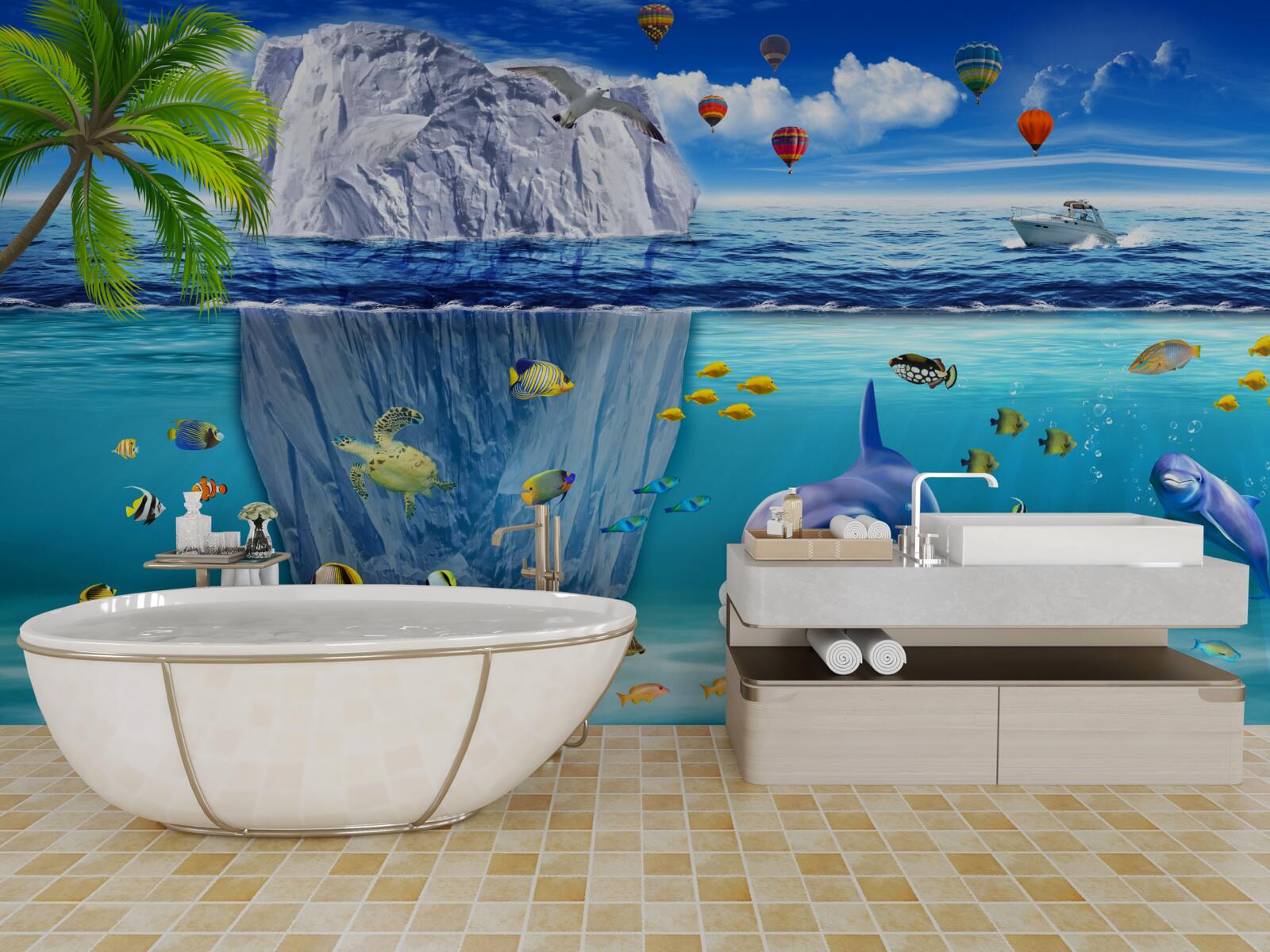 Fototapeta podwodne gatunki morskie