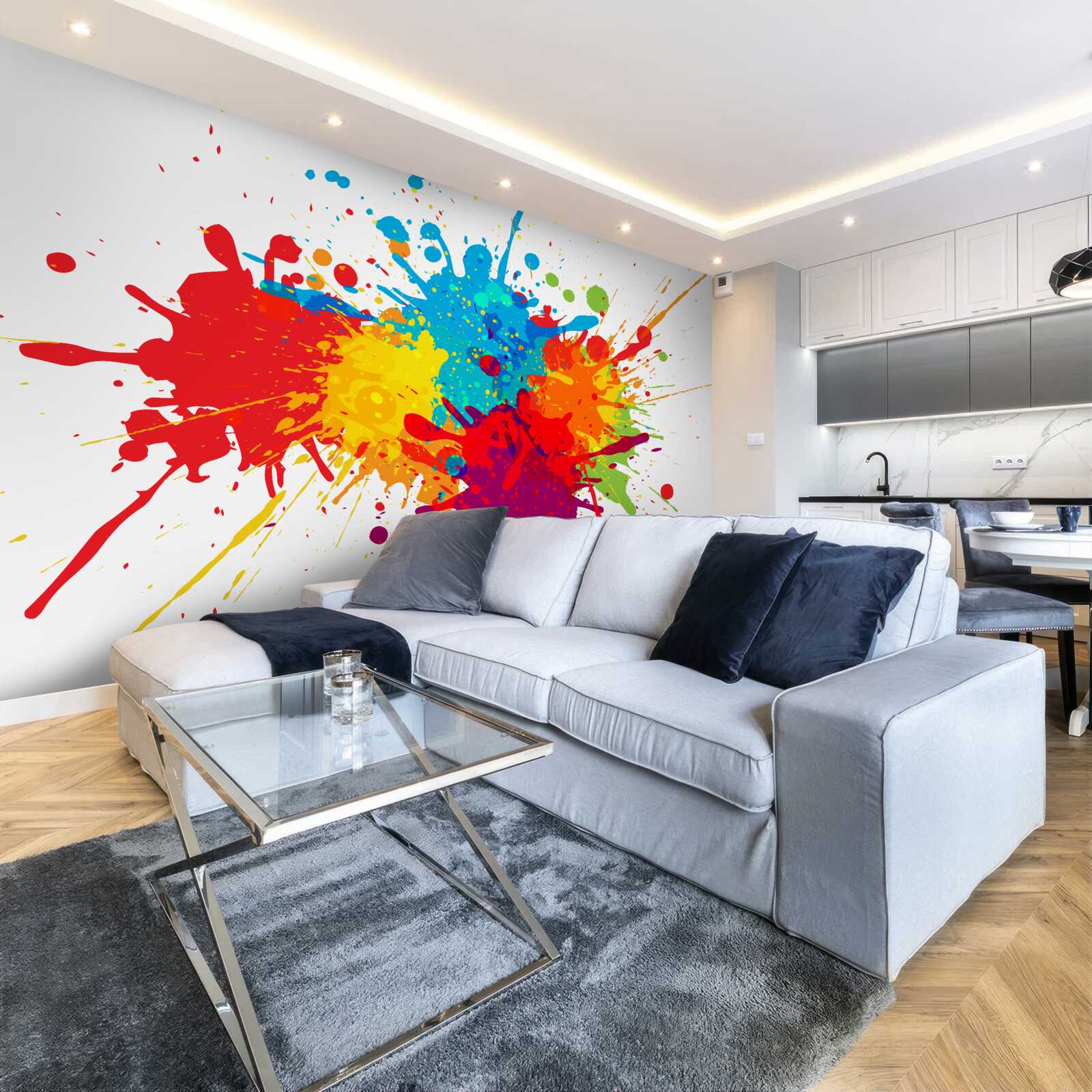 Fototapeta eksplozja jasnych odcieni