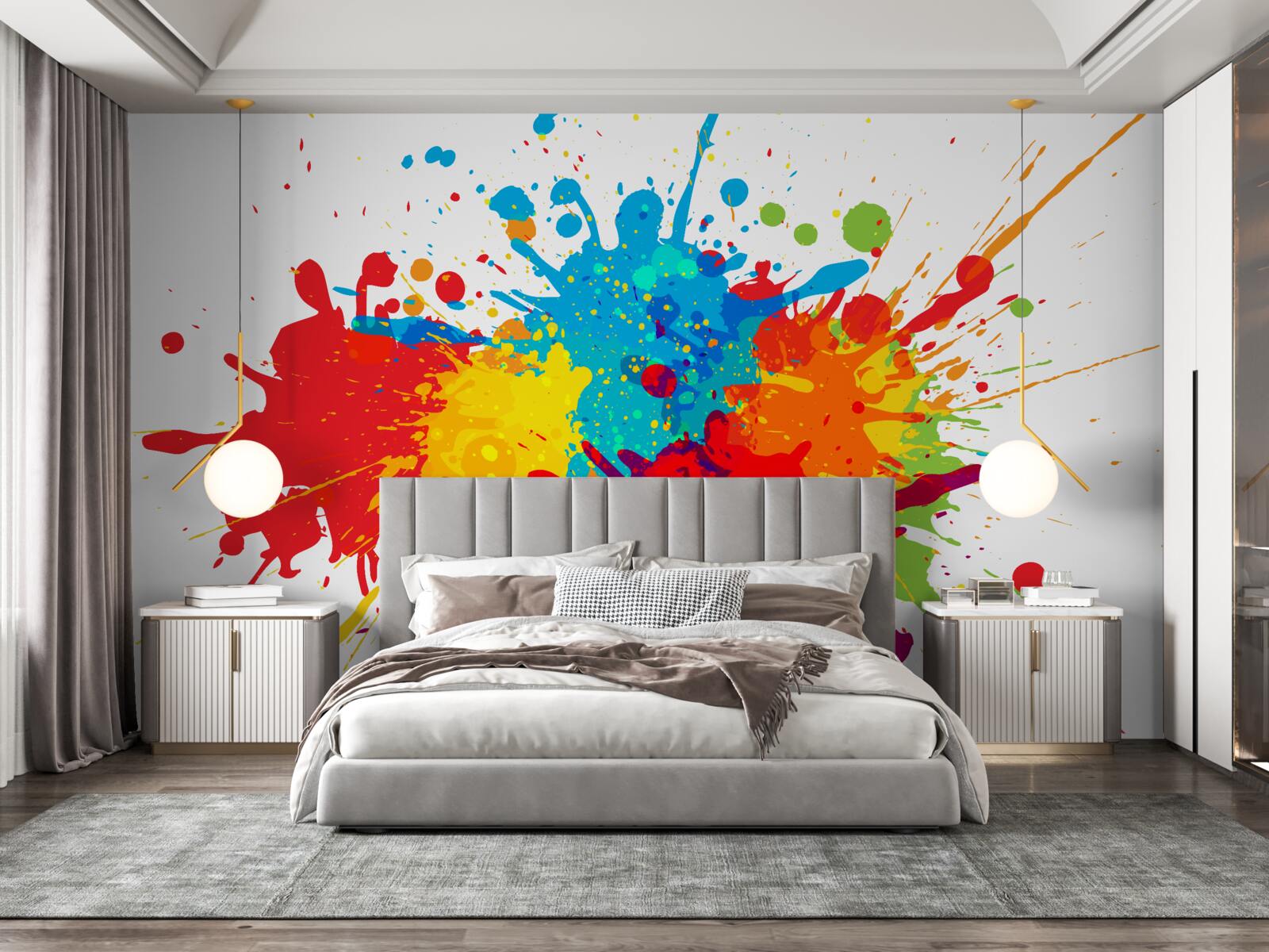 Fototapeta eksplozja jasnych odcieni