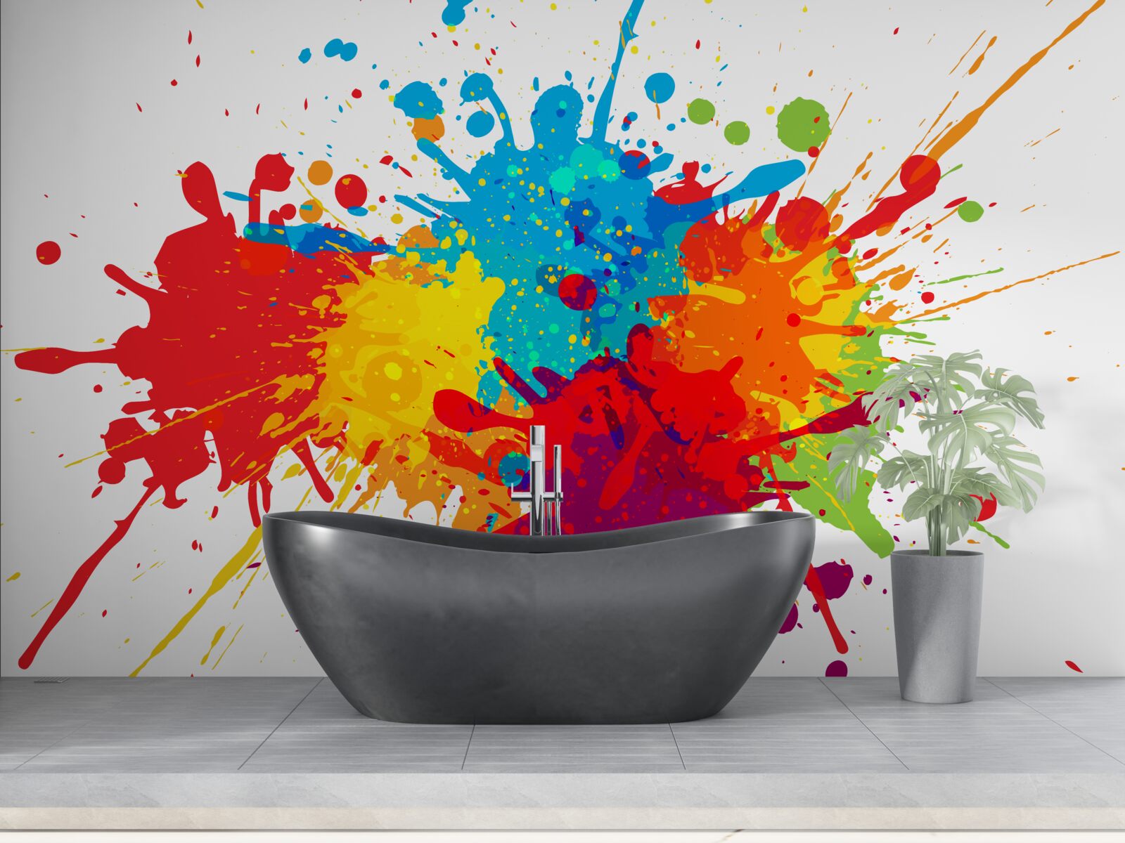 Fototapeta eksplozja jasnych odcieni