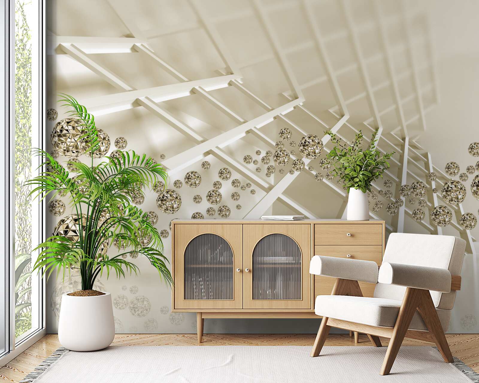 Fototapeta kule z genialnym odbiciem