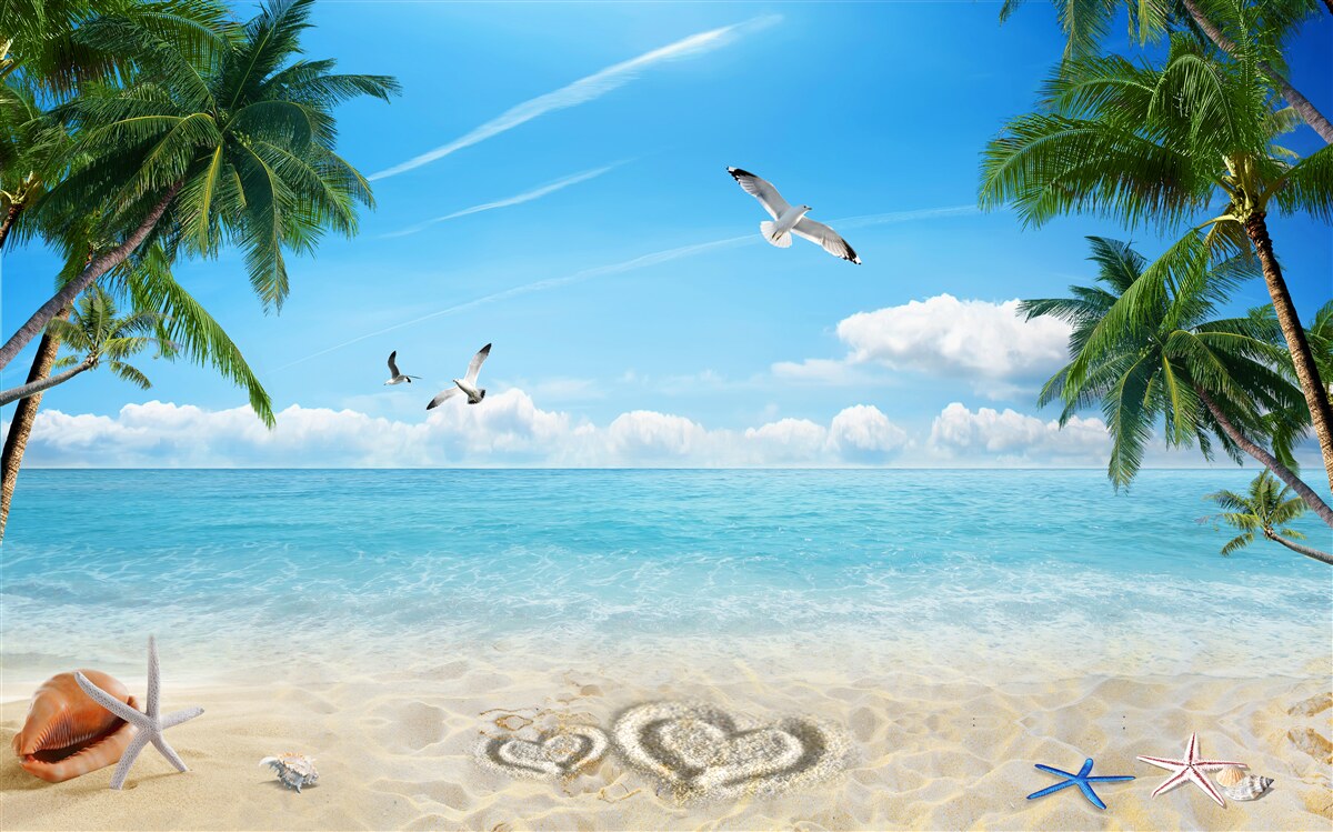 Fototapeta ocean i piaszczysta plaża