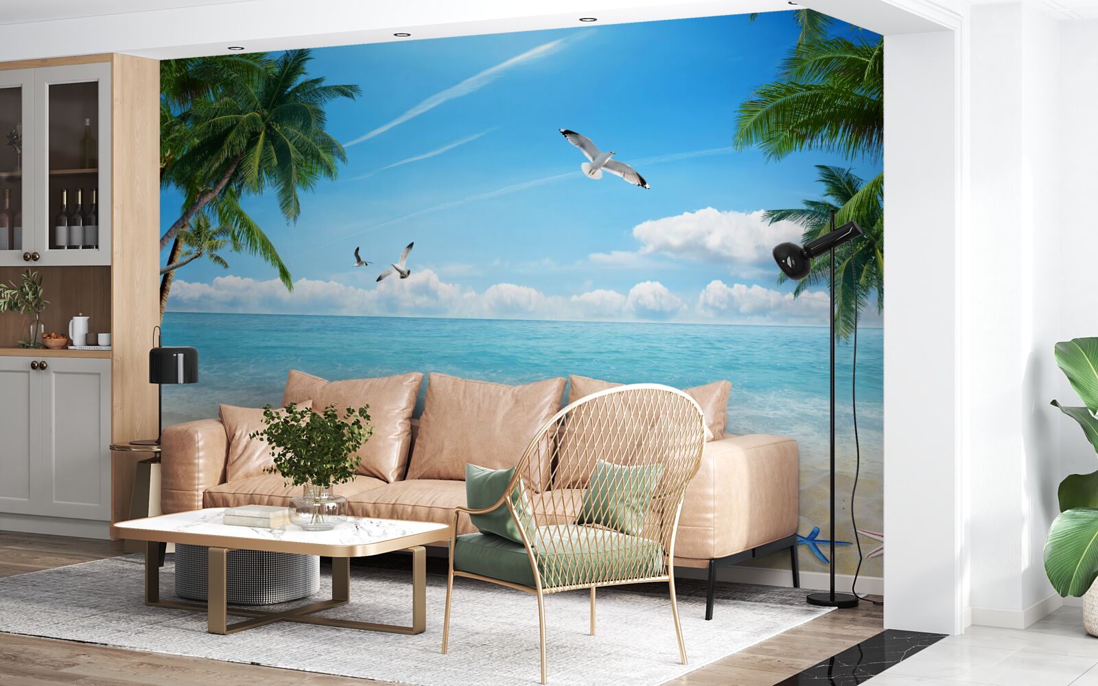 Fototapeta ocean i piaszczysta plaża