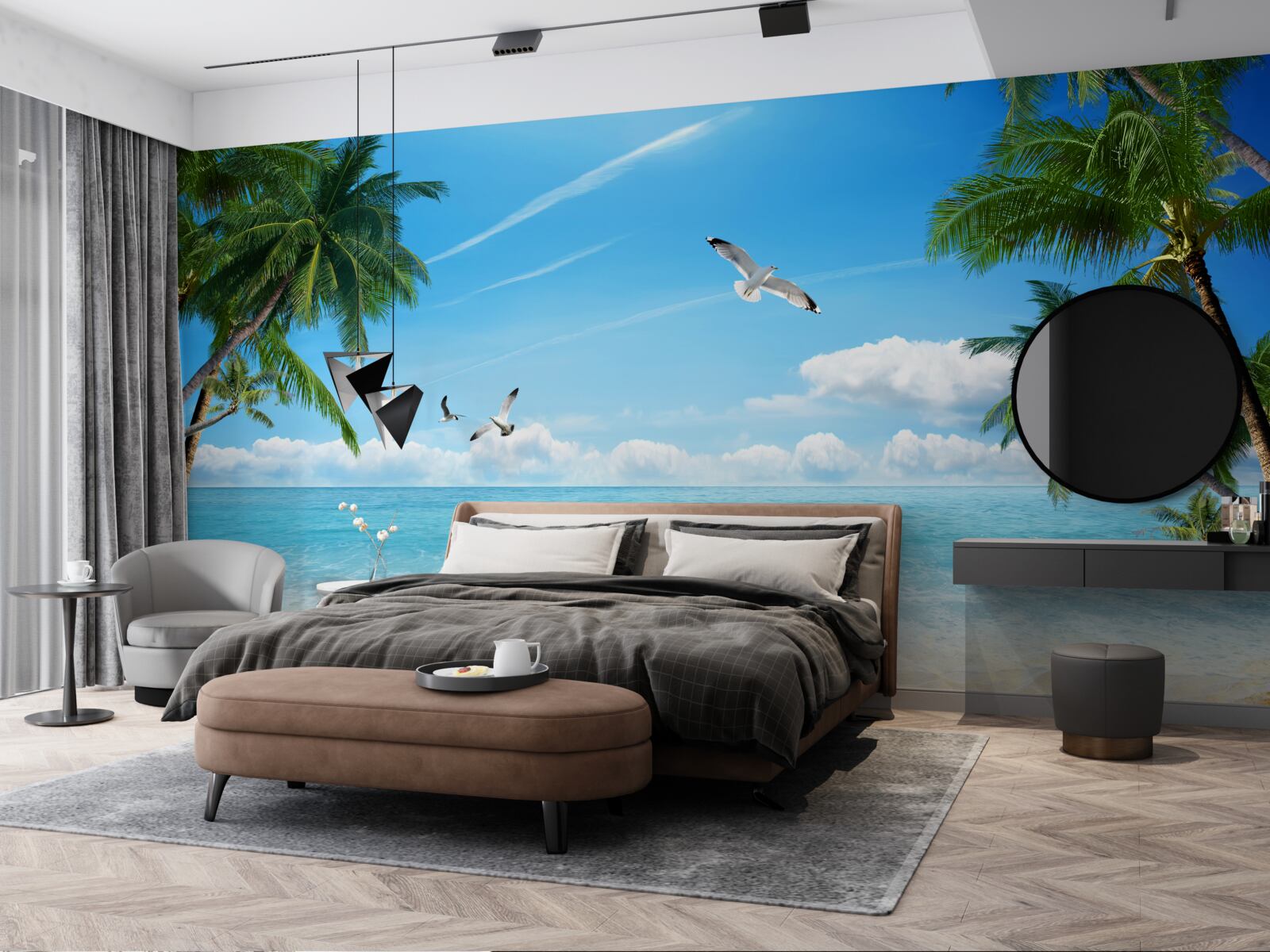 Fototapeta ocean i piaszczysta plaża