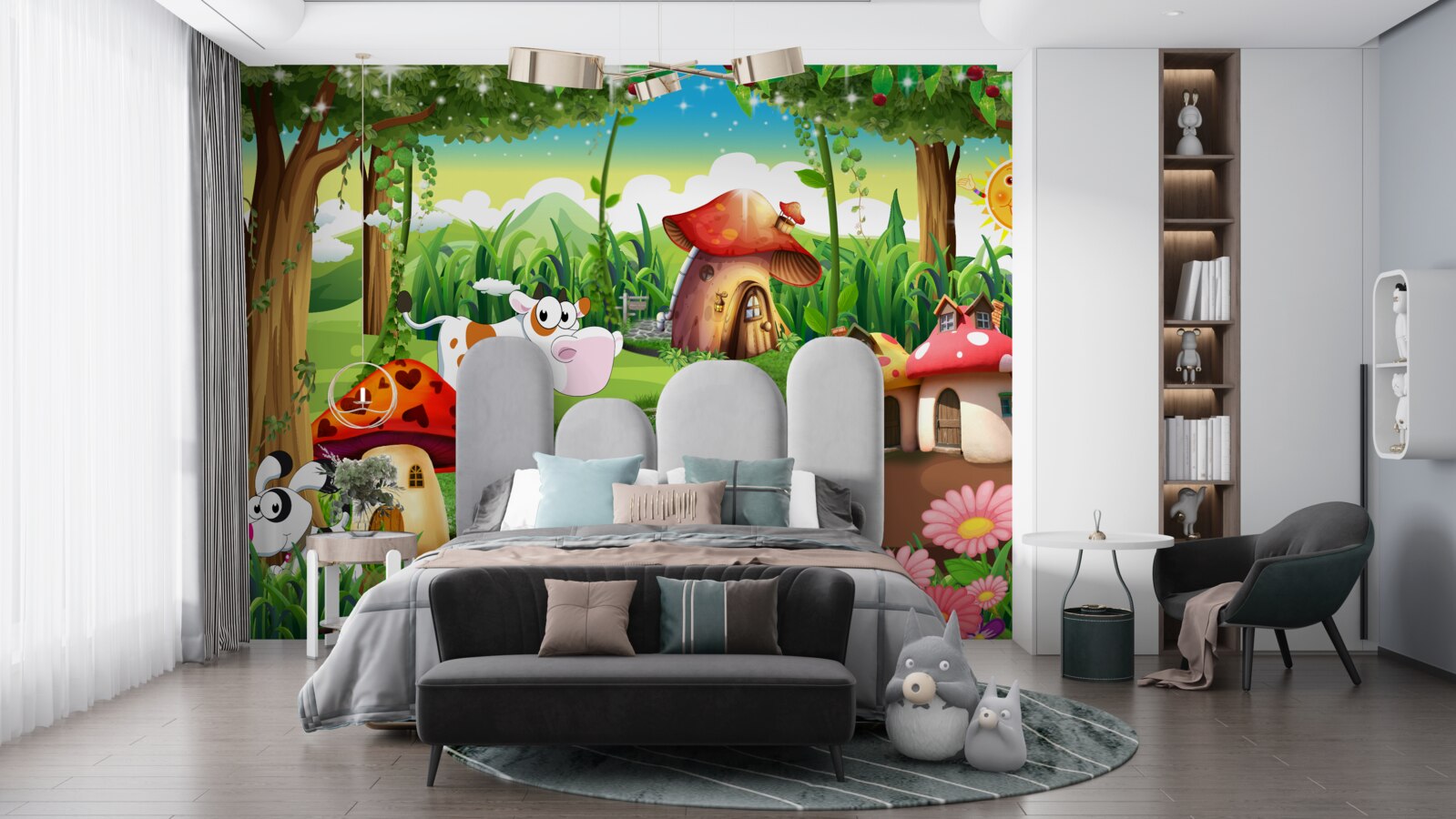 Fototapeta magiczne chaty w liderze