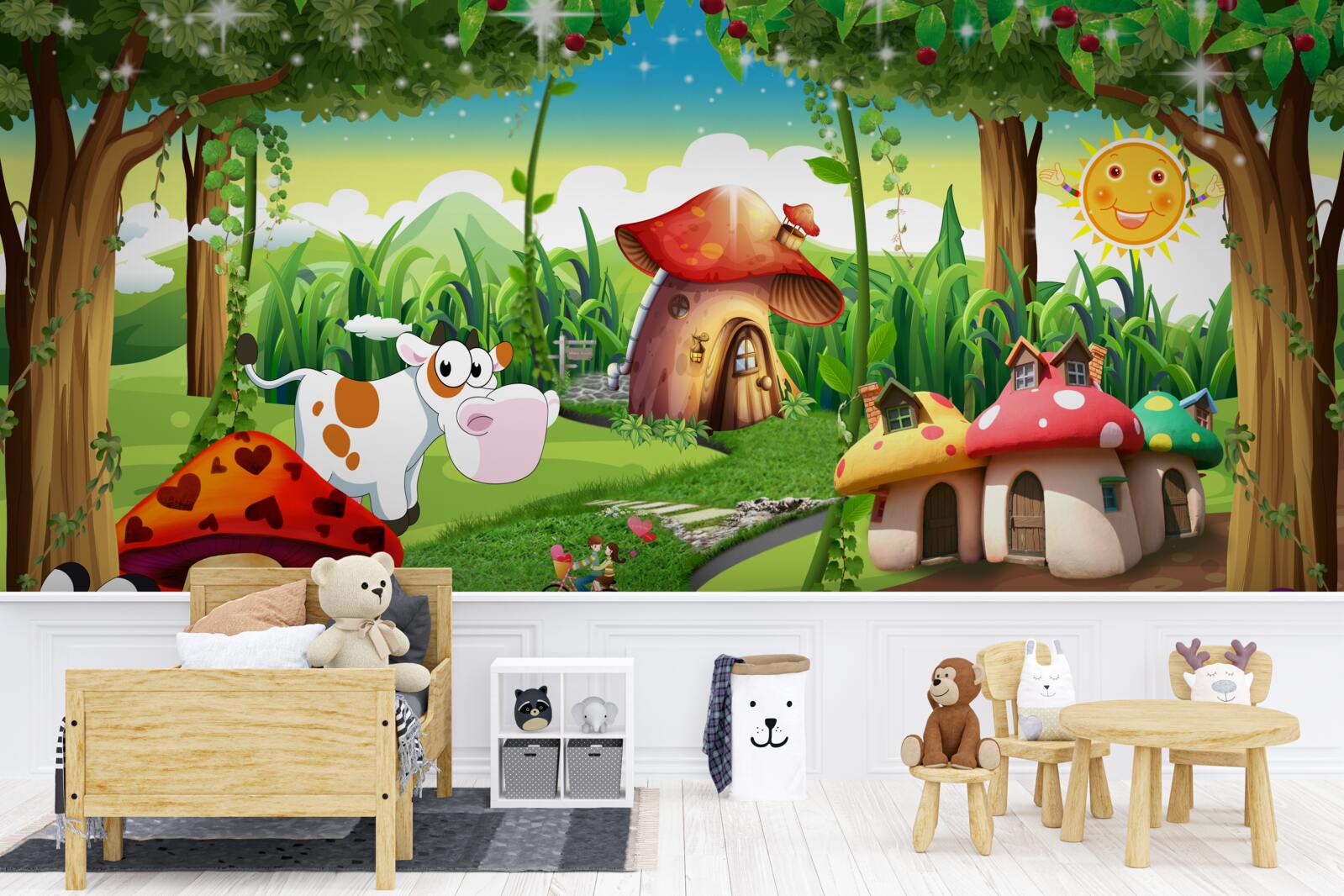 Fototapeta magiczne chaty w liderze