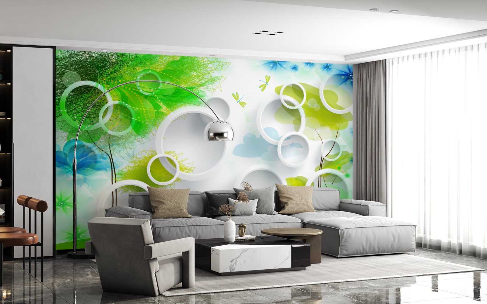 Fototapeta eksplozja letnich kolorów