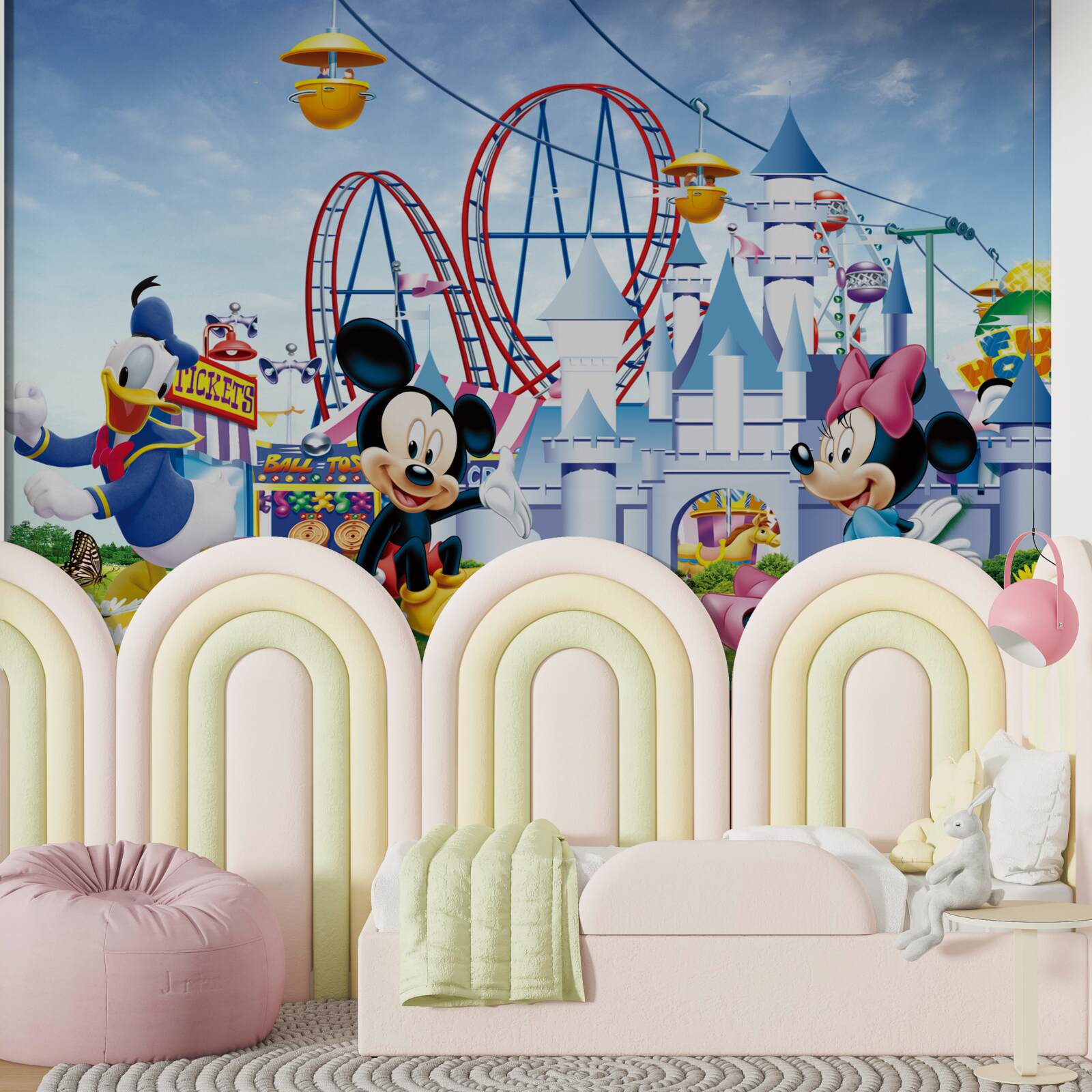 Fototapeta główni bohaterowie disneya