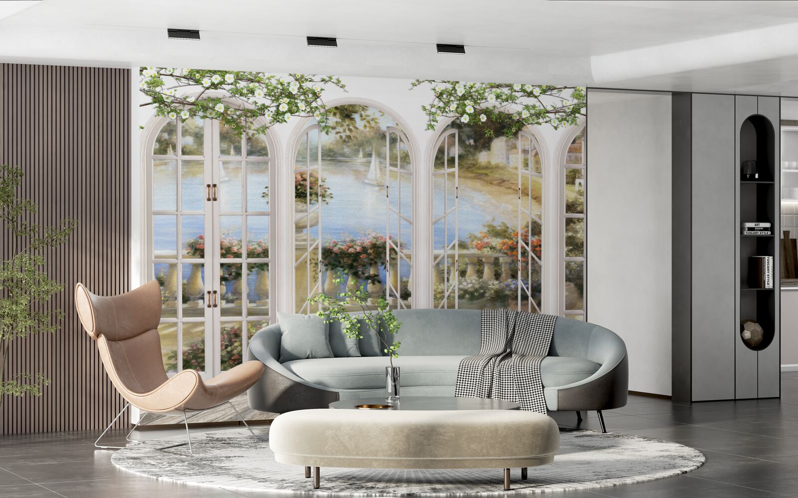 Fototapeta widok z okien na zatokę