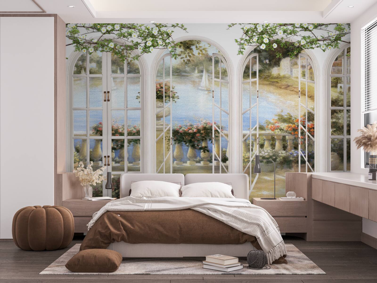 Fototapeta widok z okien na zatokę