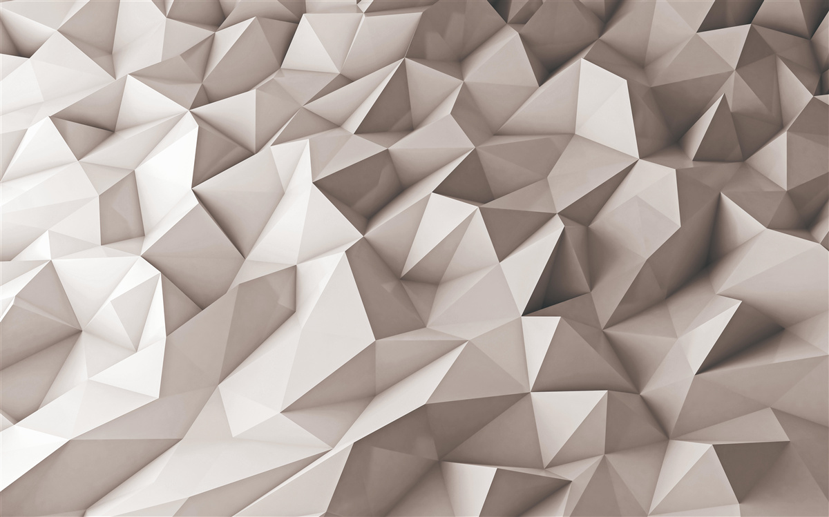 Fototapeta modelowanie 3d abstrakcyjnych kształtów