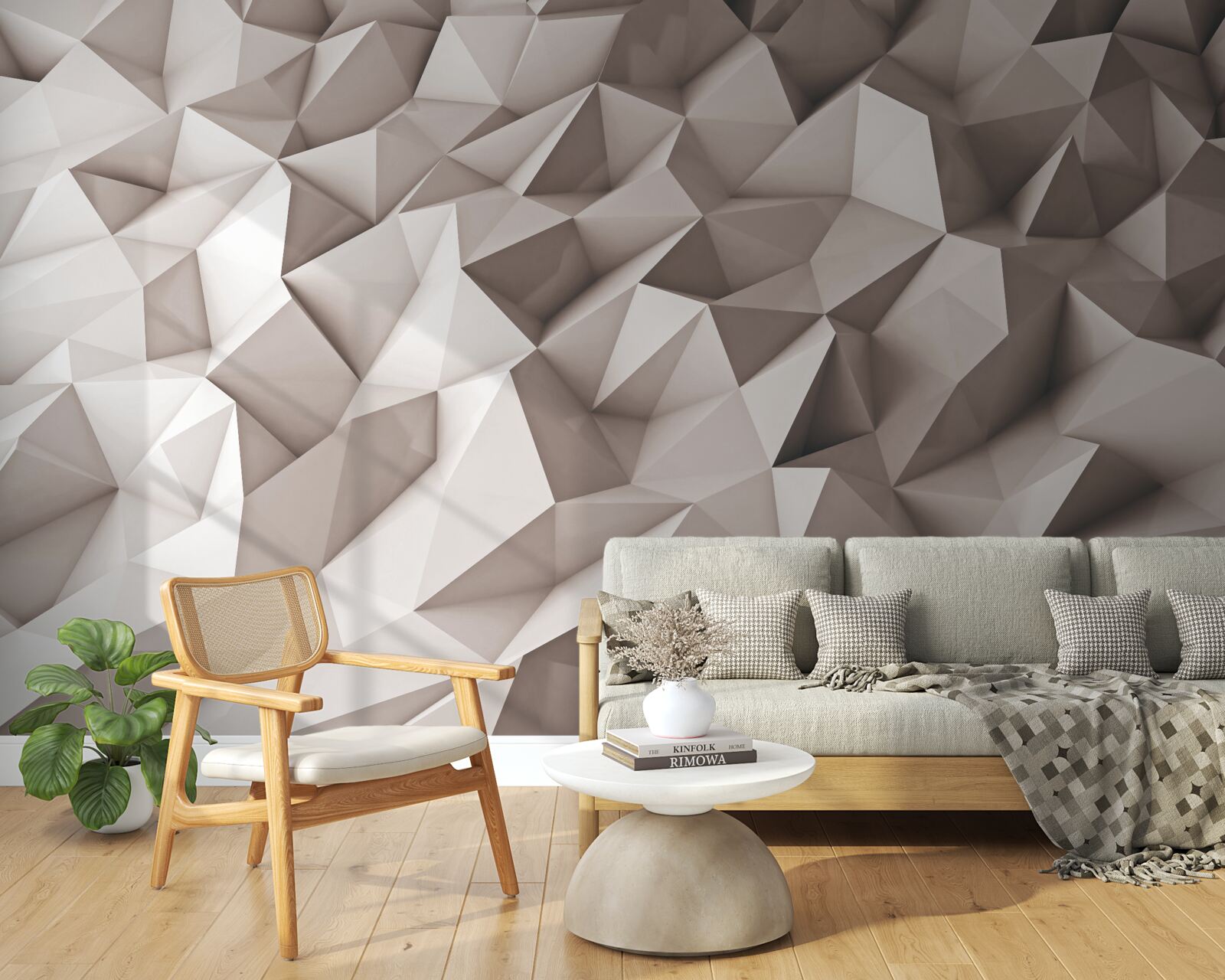 Fototapeta modelowanie 3d abstrakcyjnych kształtów