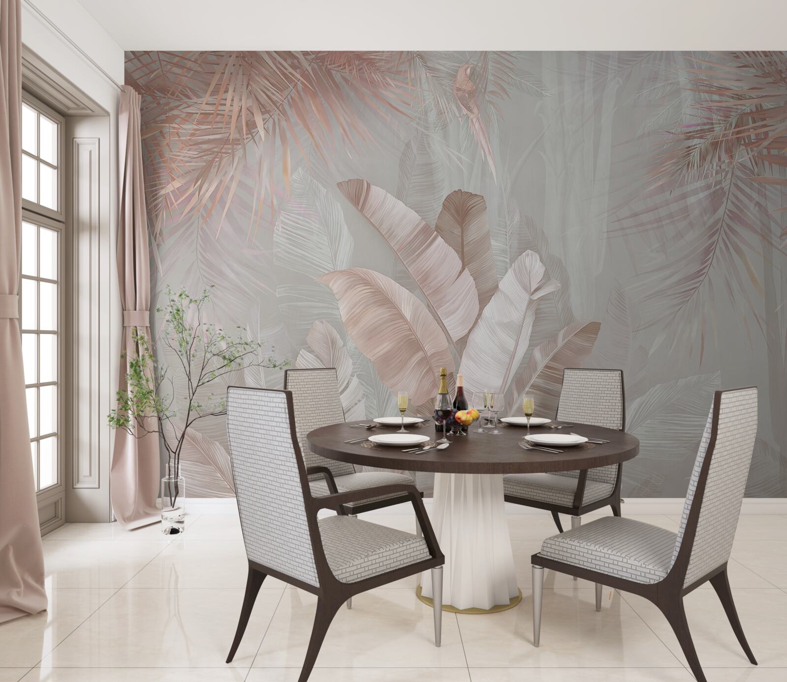 Fototapeta tropikalny poranek pełen czułości