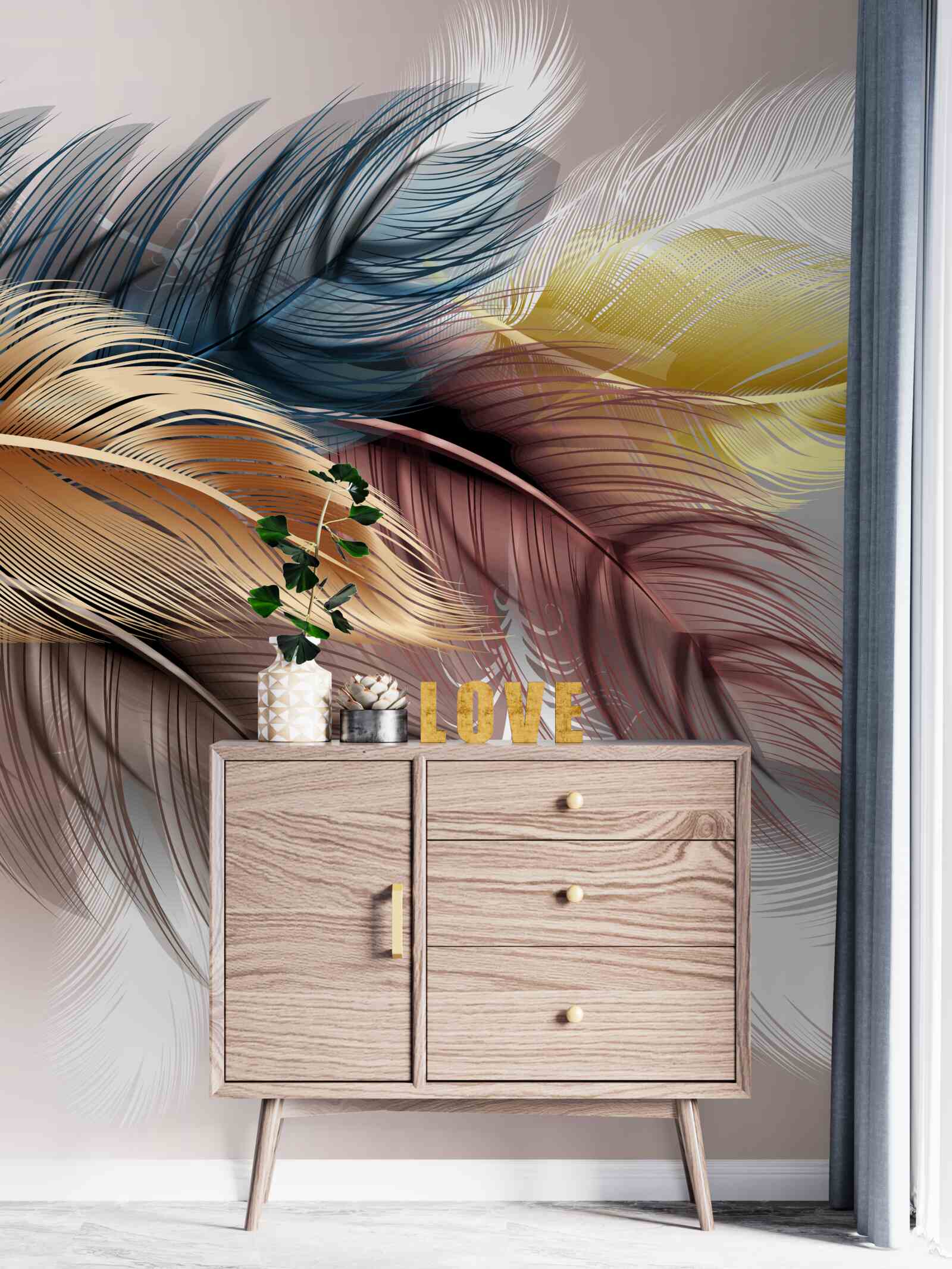 Fototapeta jasne upierzenie ptaków