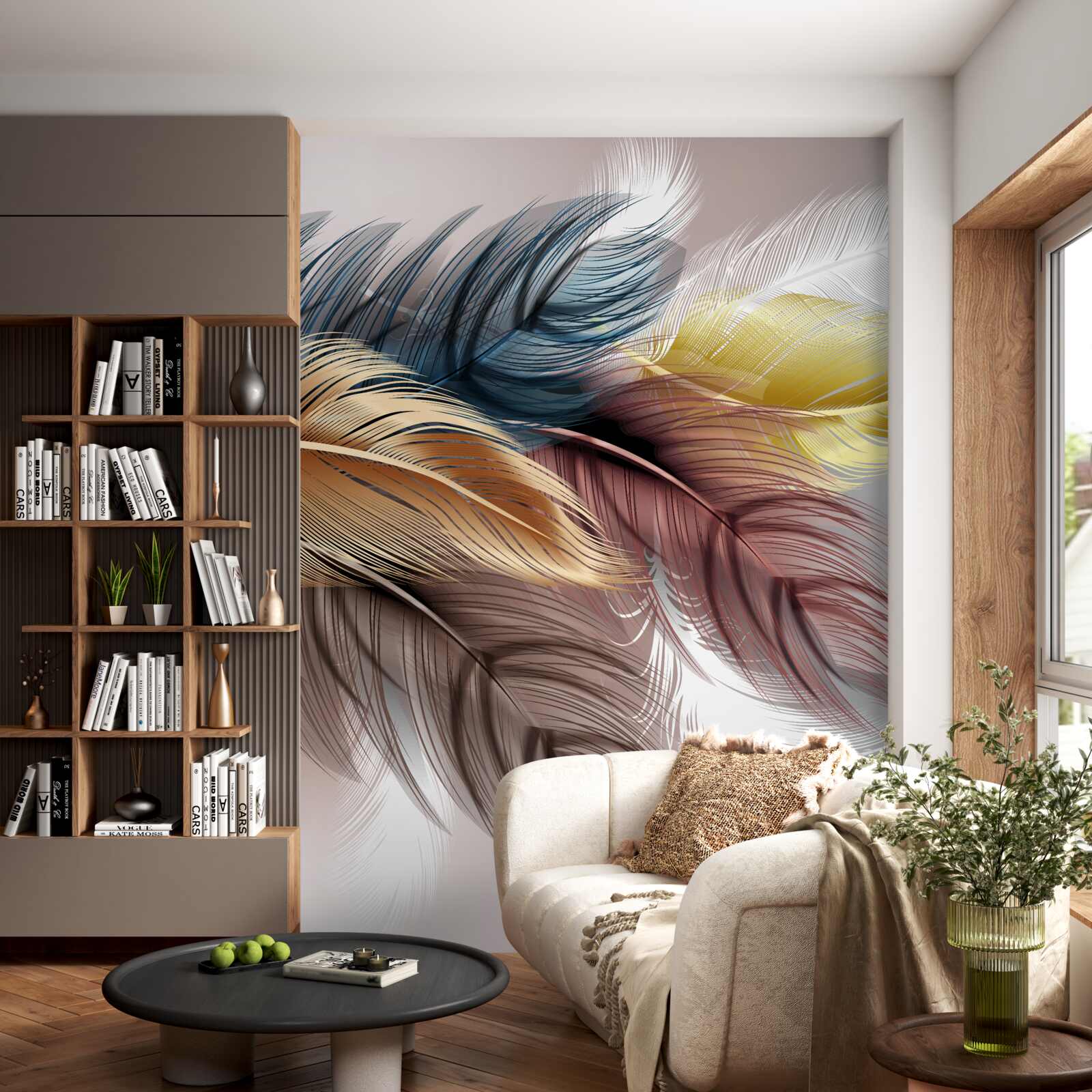 Fototapeta jasne upierzenie ptaków