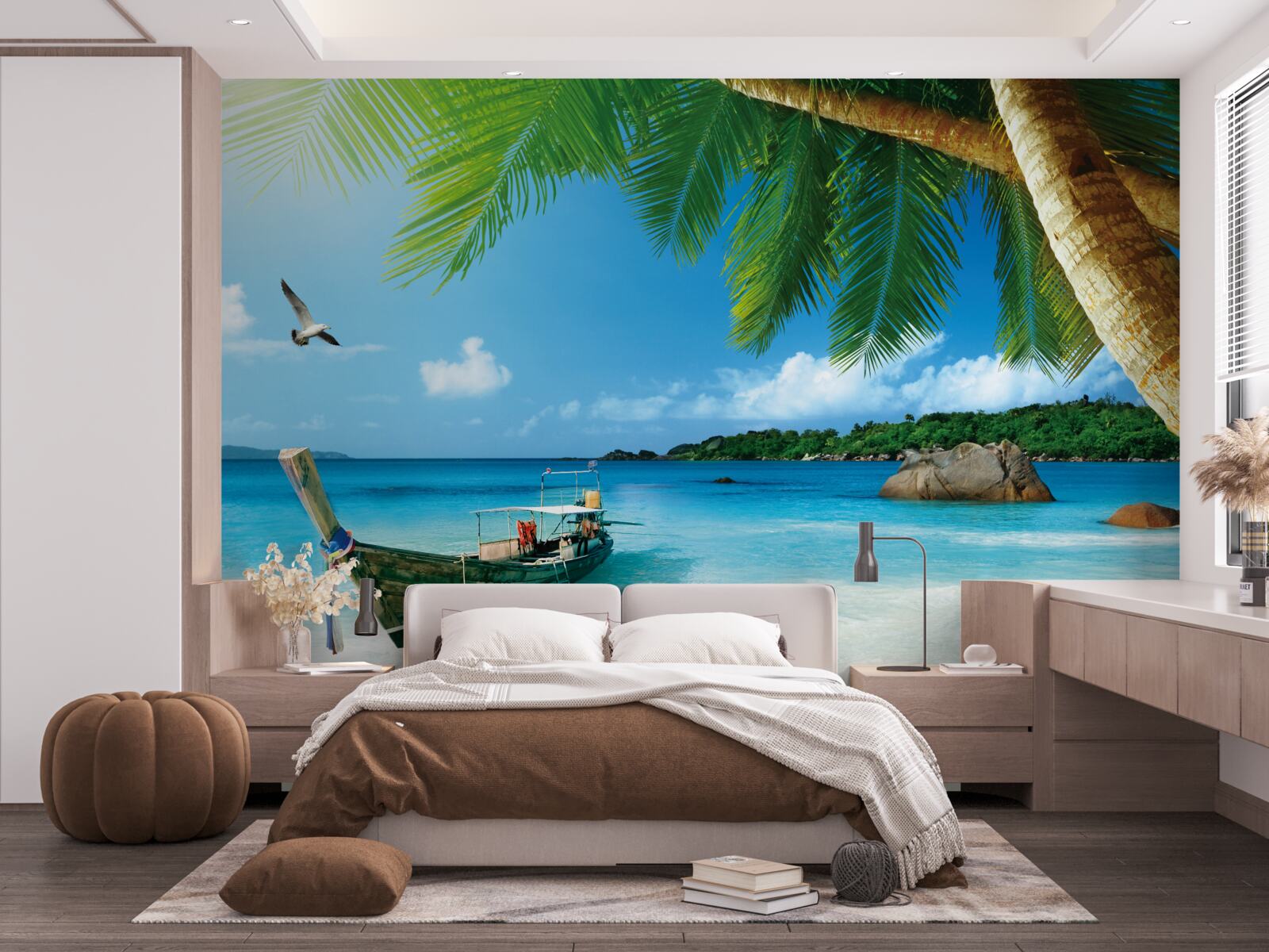 Fototapeta molo na wyspie nad morzem