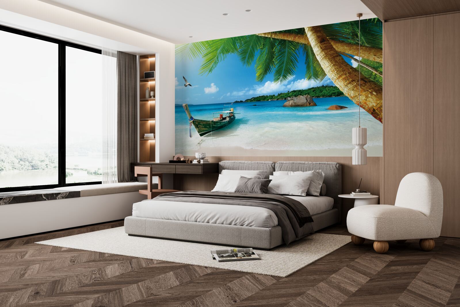 Fototapeta molo na wyspie nad morzem