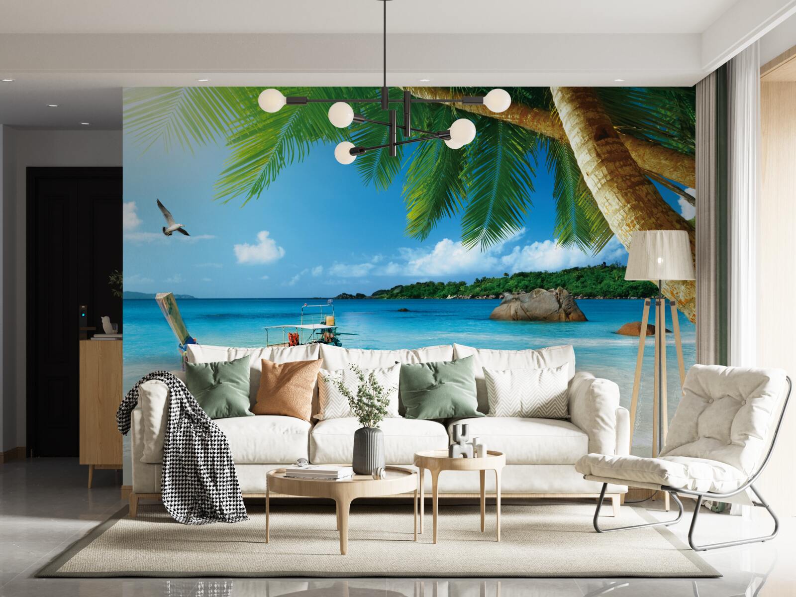 Fototapeta molo na wyspie nad morzem