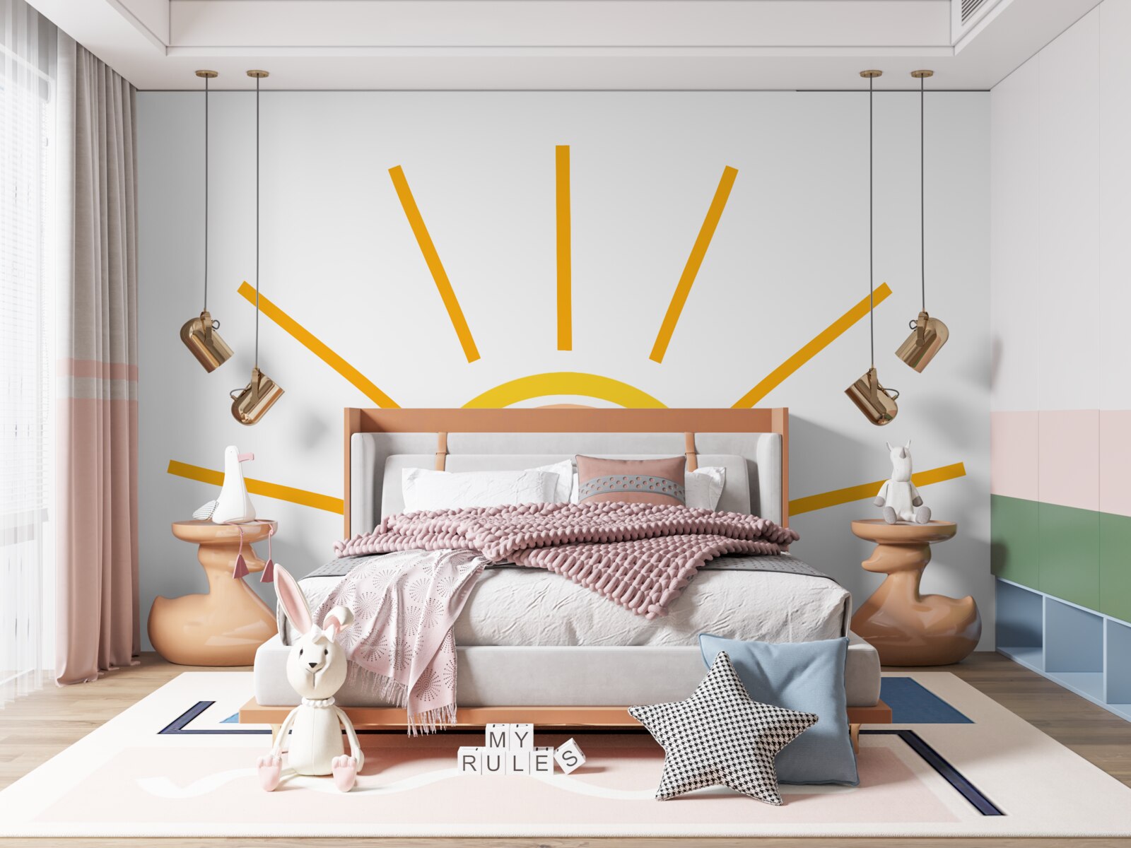 Fototapeta abstrakcyjny obraz słońca