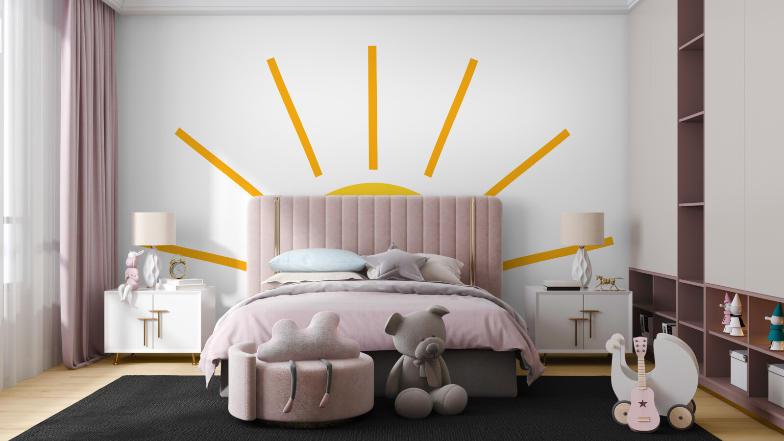 Fototapeta abstrakcyjny obraz słońca