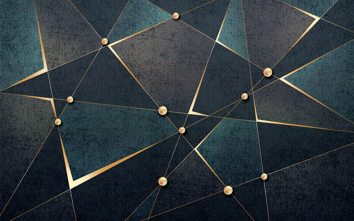 Fototapeta błyski światła w ciemnej nocy