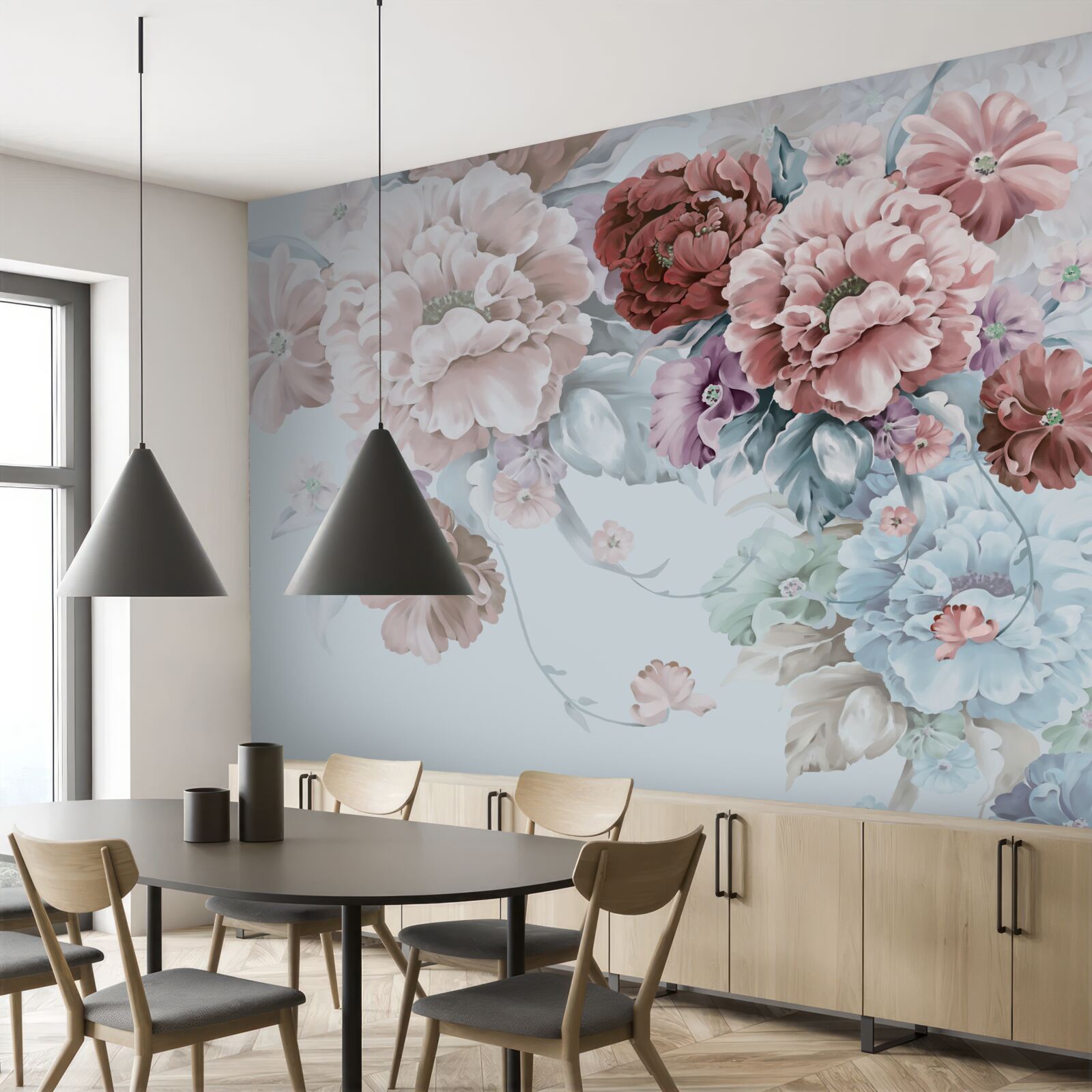 Fototapeta ogród piwonii